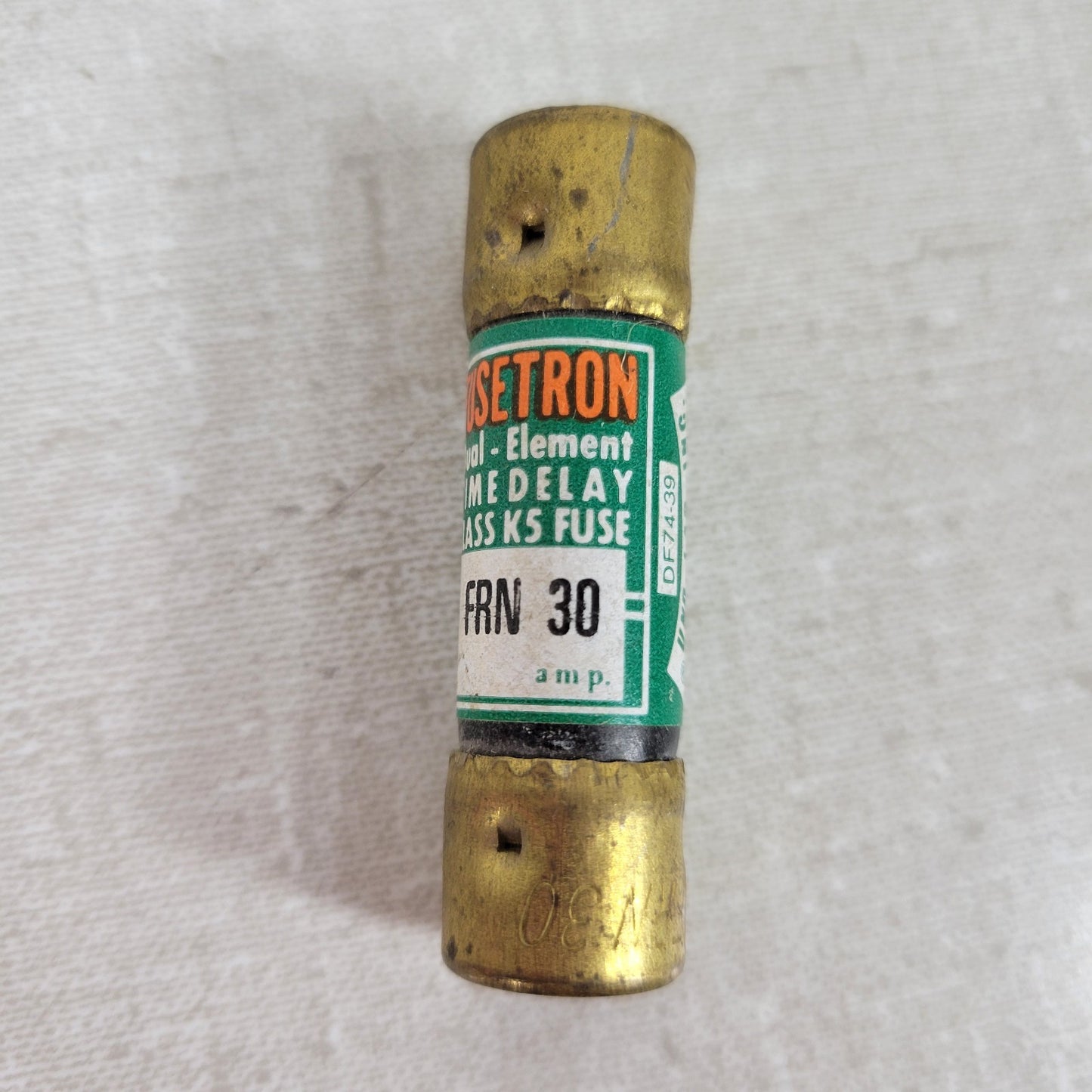 *Lot of 14* Fusetron 20 30 and 60 Amp Duel Element Cartridge Fuses