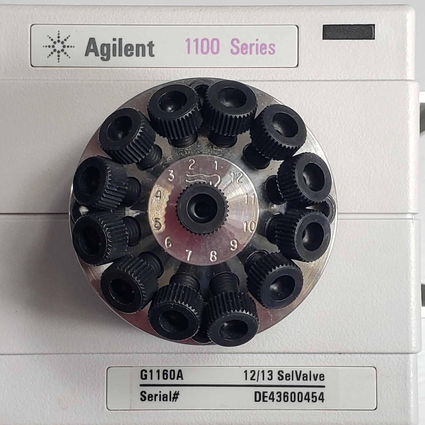 Agilent 12/13 SelValve G1160A HPLC LC Chromatography 12-Position 1100 Valve