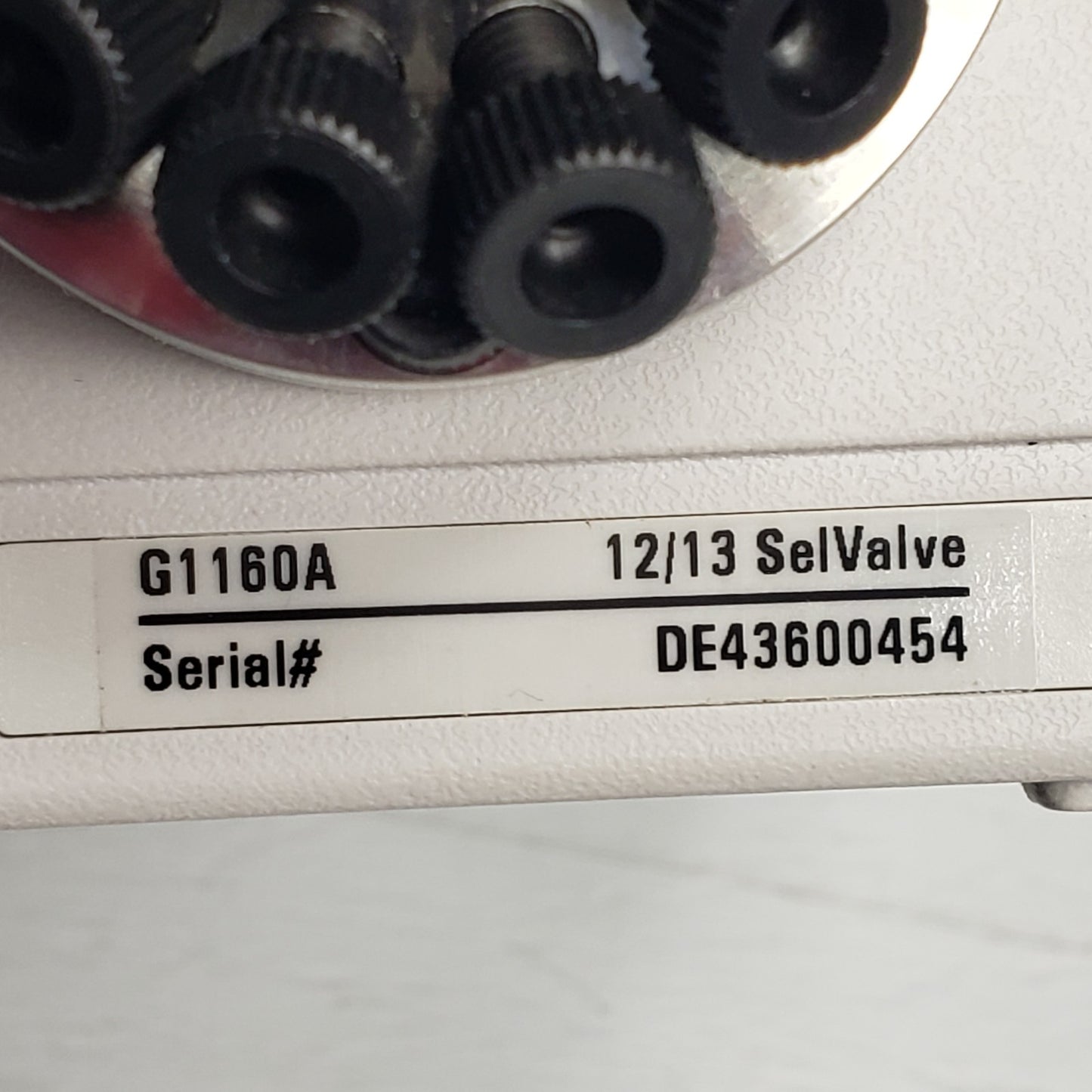 Agilent 12/13 SelValve G1160A HPLC LC Chromatography 12-Position 1100 Valve