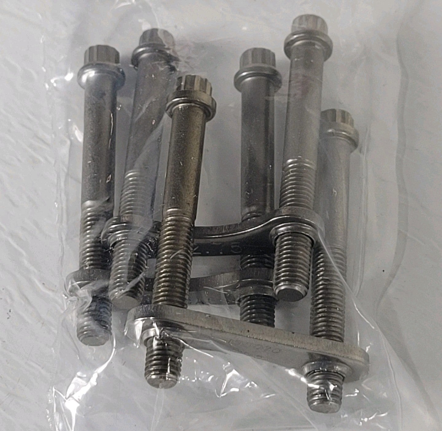 DN35CF 2.75" CF Conflat Hardware Kit 6 Bolts With Nuts 2-1/4" Long High Vacuum