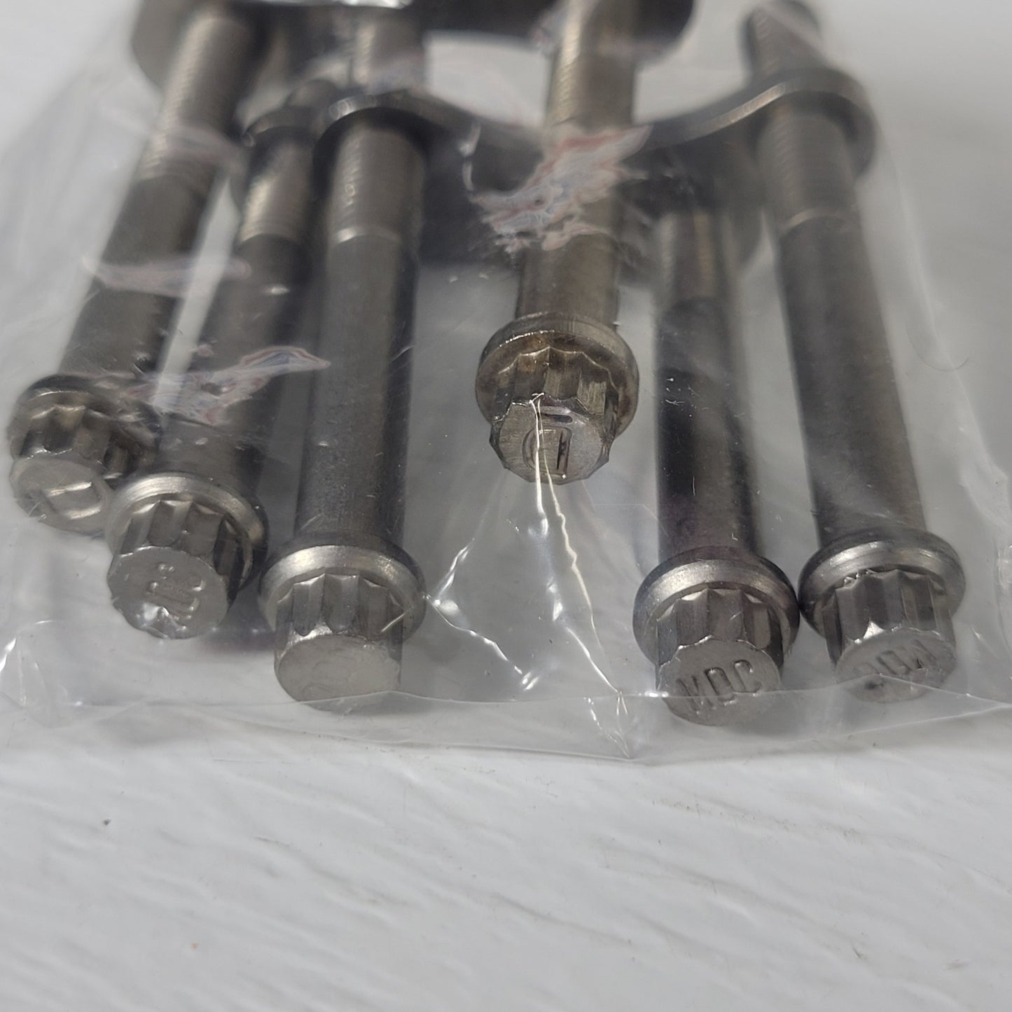 DN35CF 2.75" CF Conflat Hardware Kit 6 Bolts With Nuts 2-1/4" Long High Vacuum