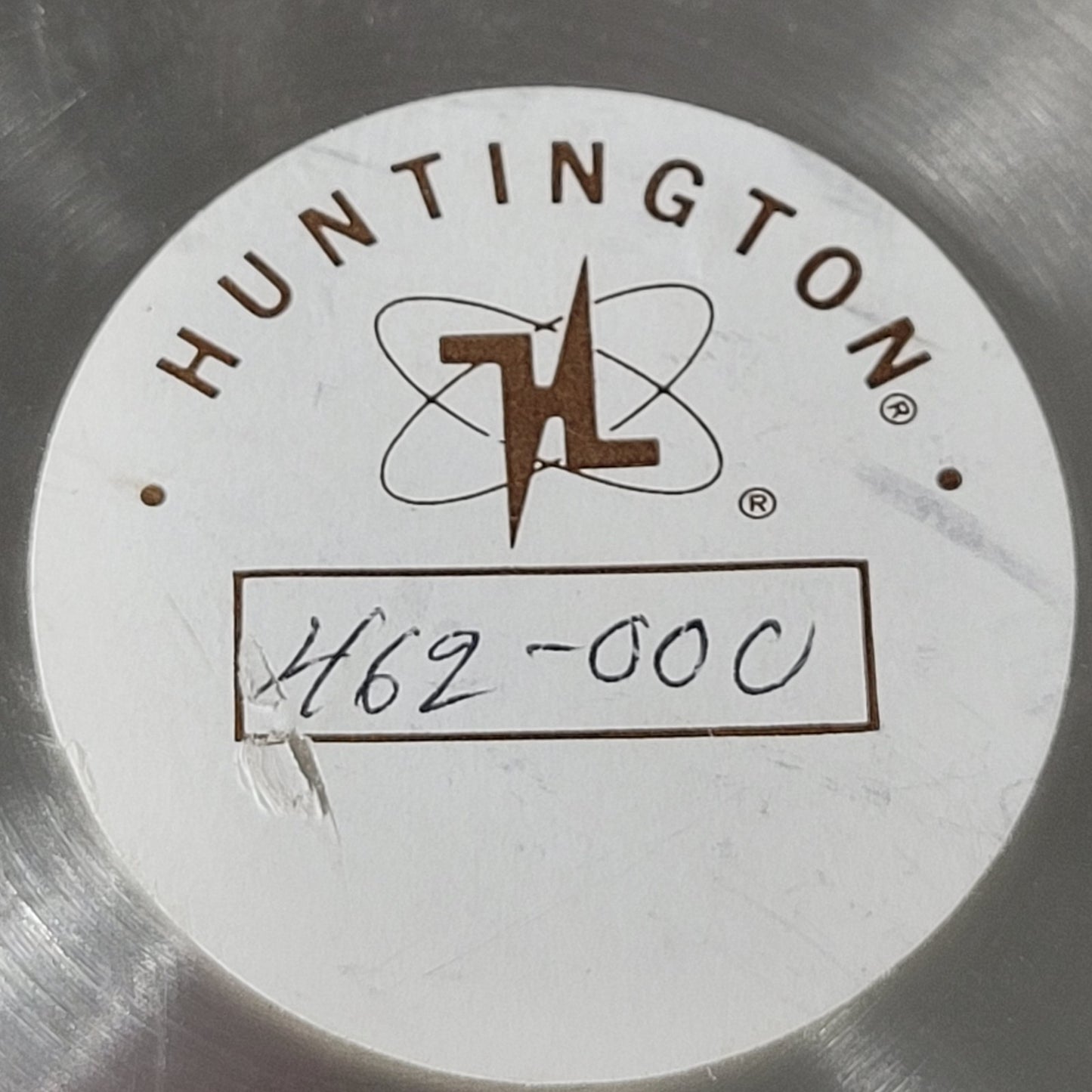 Huntington DN75CF 4.62" Blank Flange 469-000 Stainless Steel High Vacuum CF75