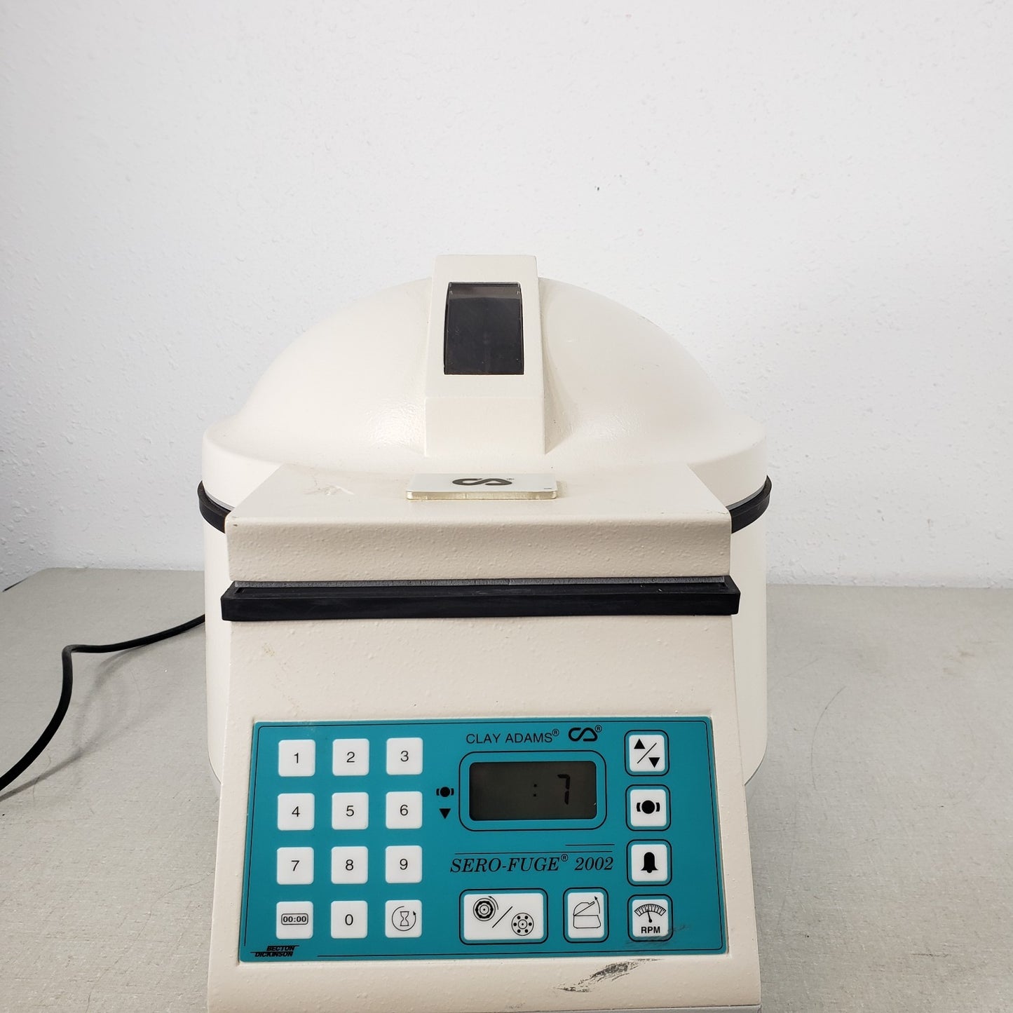 Tested Works Clay Adams BD Sero Fuge Centrifuge DOM 2002 420352 W/ 12 Rotor