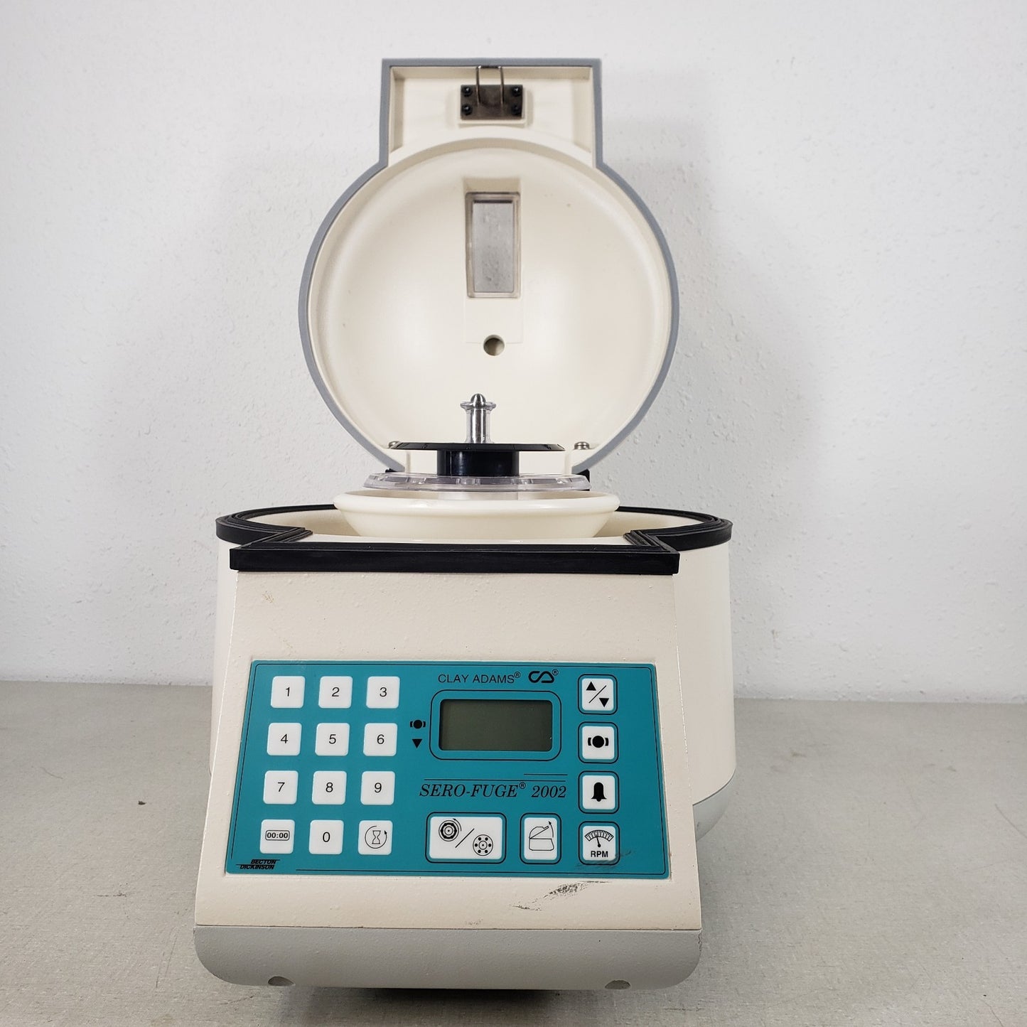 Tested Works Clay Adams BD Sero Fuge Centrifuge DOM 2002 420352 W/ 12 Rotor
