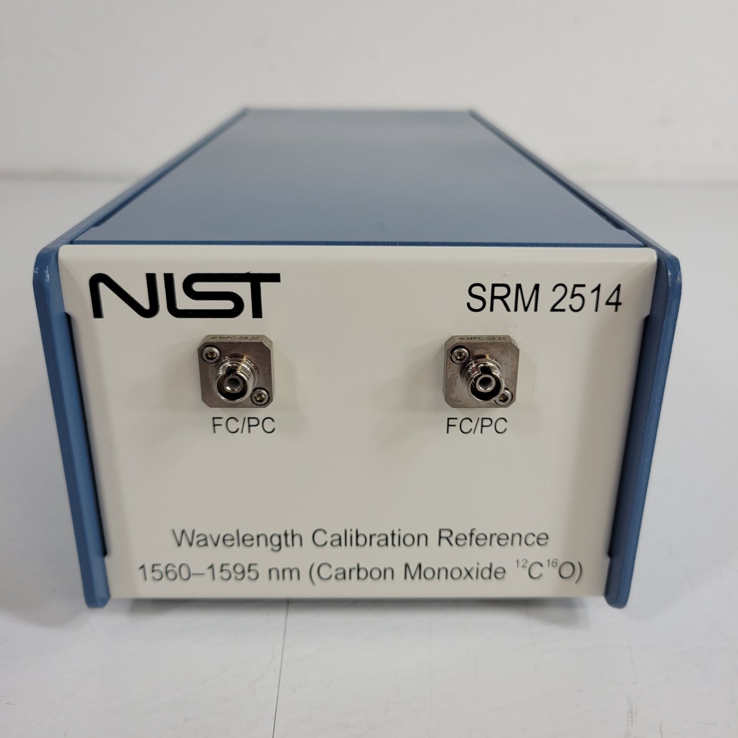 NIST SRM-2514 Wavelength Calibration Reference 1560-1595nm Carbon Monoxide Lines