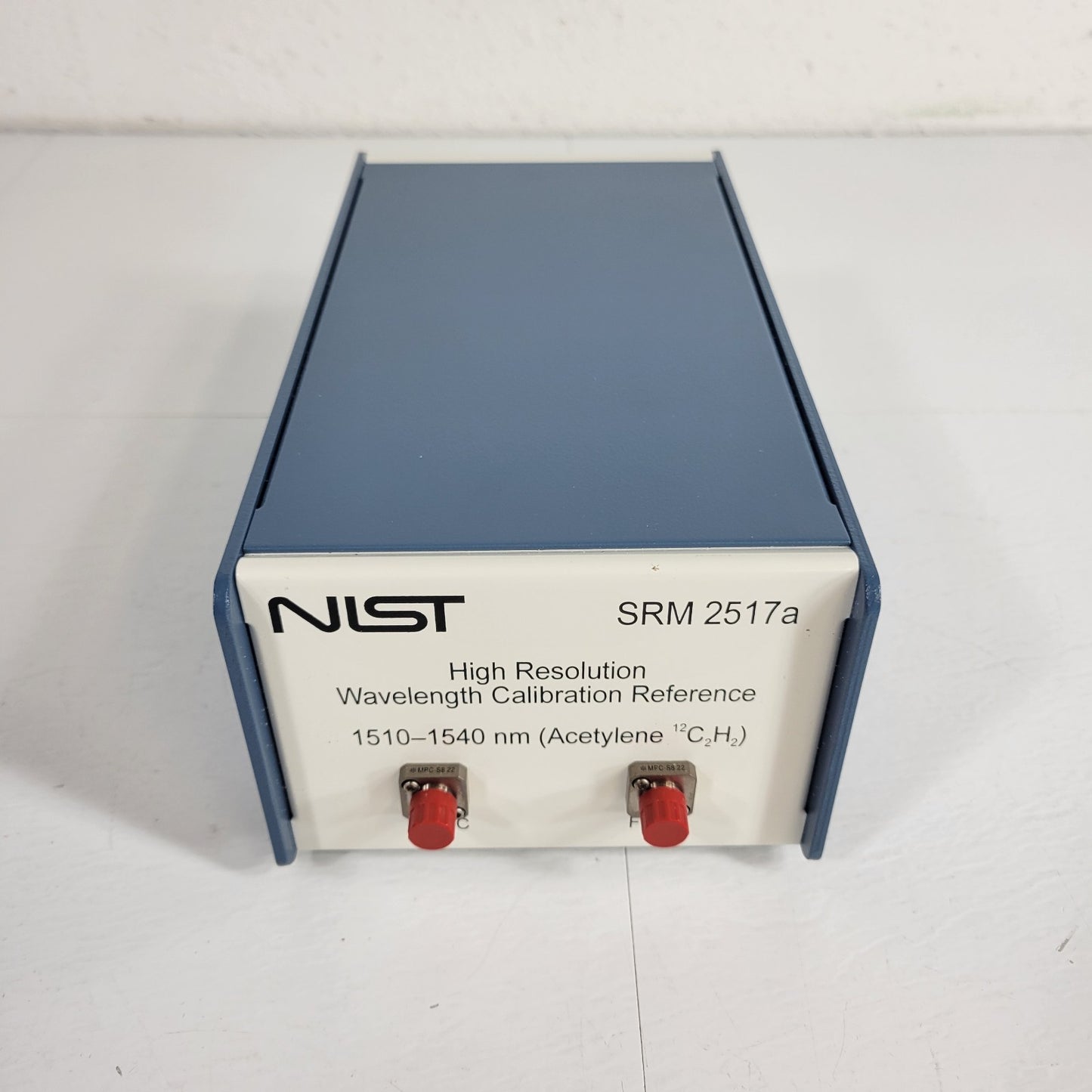 NIST SRM-2517a Hi-Res Wavelength Calibration Reference 1510-1540nm Acetylene