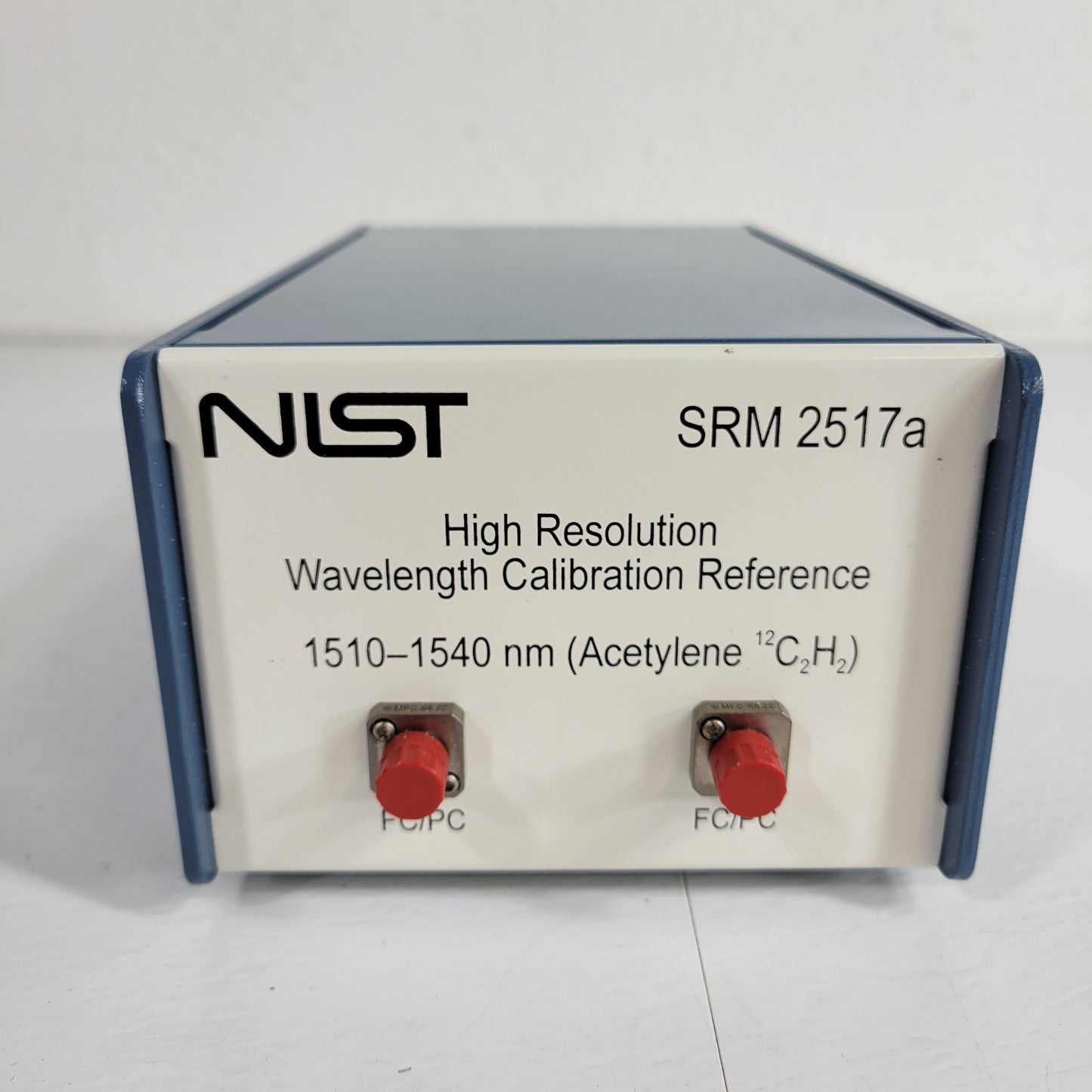 NIST SRM-2517a Hi-Res Wavelength Calibration Reference 1510-1540nm Acetylene