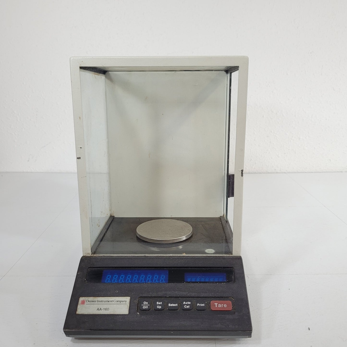 TESTED Denver AA-160 Top Loading Scale Precision Balance w/ Draft Shield