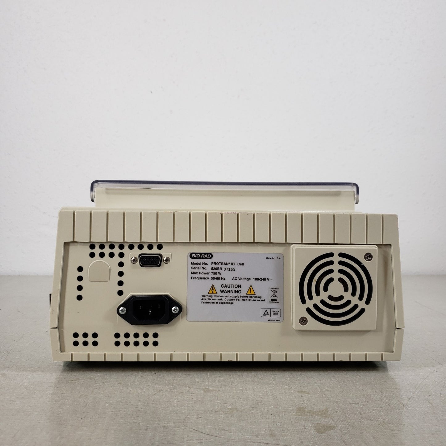 Bio Rad Protean IEF Cell 526BR Protein Electrophoresis Peltier Platform BioRad