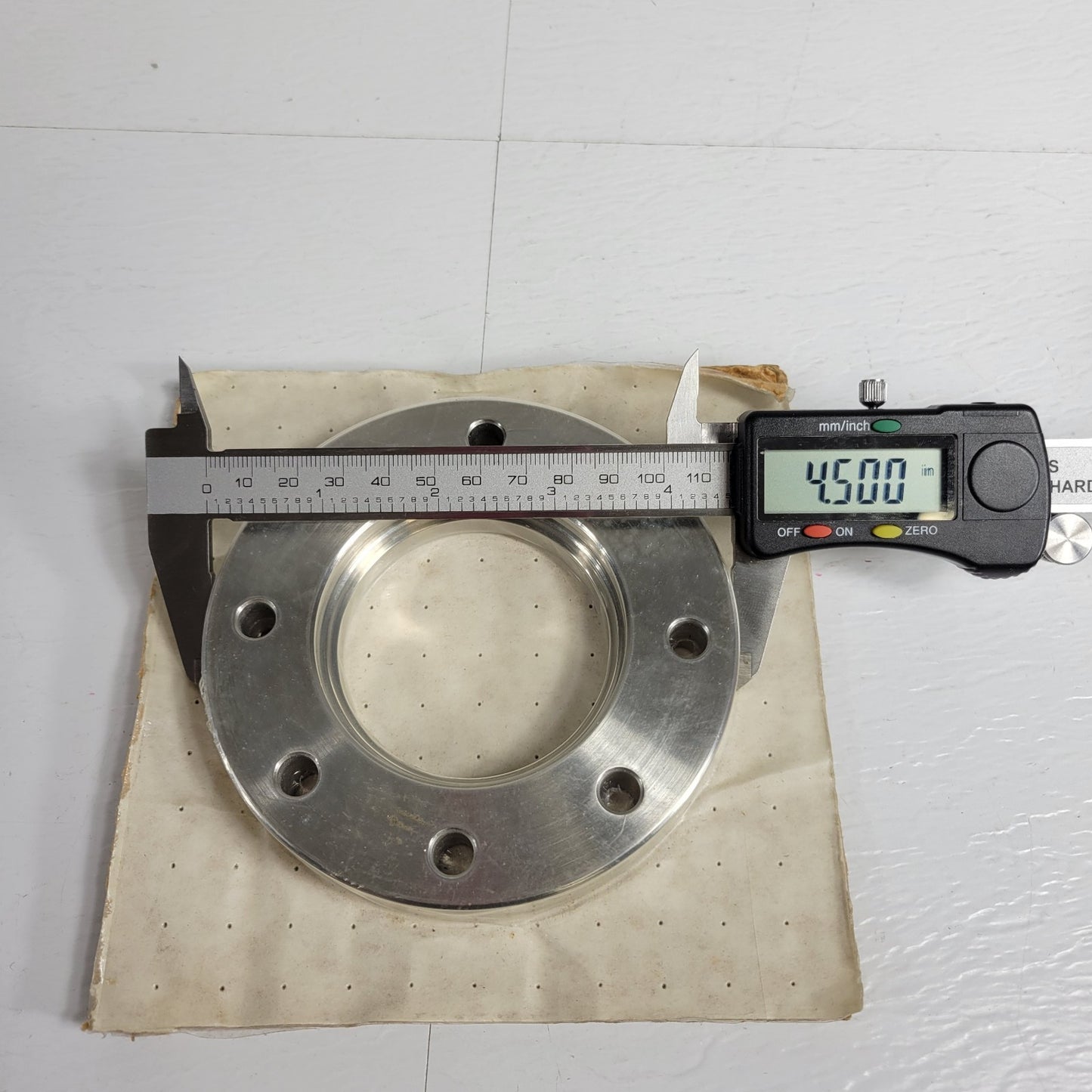 MDC DN63CF 4.5" OD CF Conflat Rotatable Flange High Vacuum UHV Through-Hole