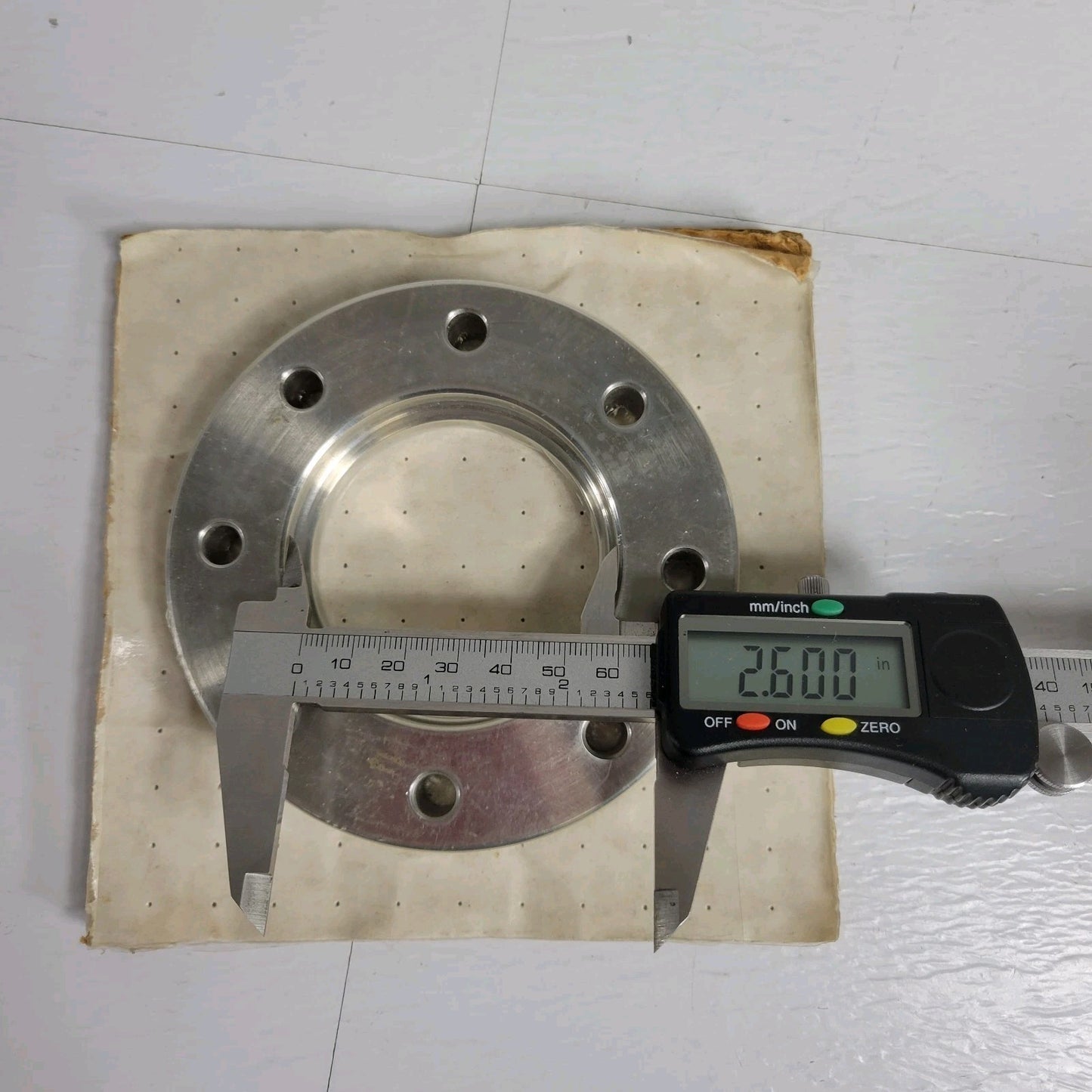 MDC DN63CF 4.5" OD CF Conflat Rotatable Flange High Vacuum UHV Through-Hole