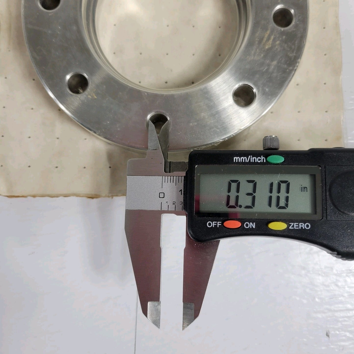 MDC DN63CF 4.5" OD CF Conflat Rotatable Flange High Vacuum UHV Through-Hole