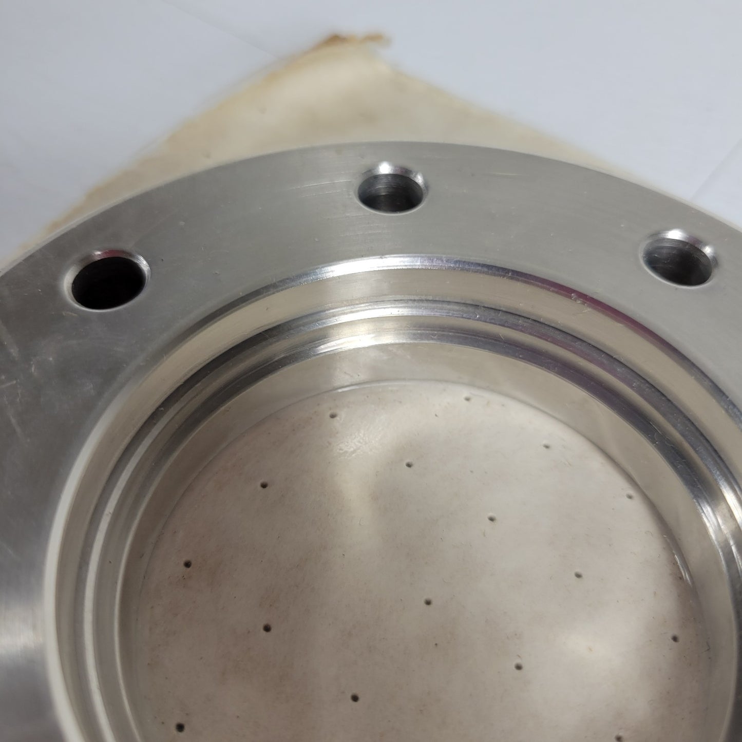 MDC DN63CF 4.5" OD CF Conflat Rotatable Flange High Vacuum UHV Through-Hole