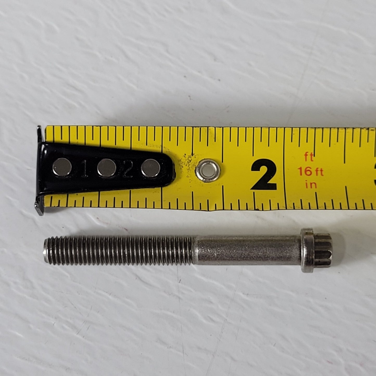 DN35CF 2.75" CF Hardware Kit 2 1/4" Bolts Conflat Bolts Kit Bag of 6 SS
