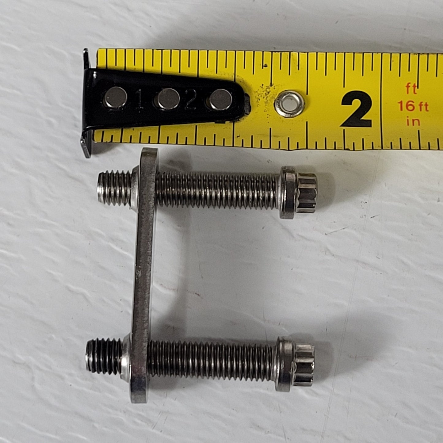DN35CF 2.75" Conflat Hardware Kit 6 Bolts with Nuts 1.5" High Vacuum SS