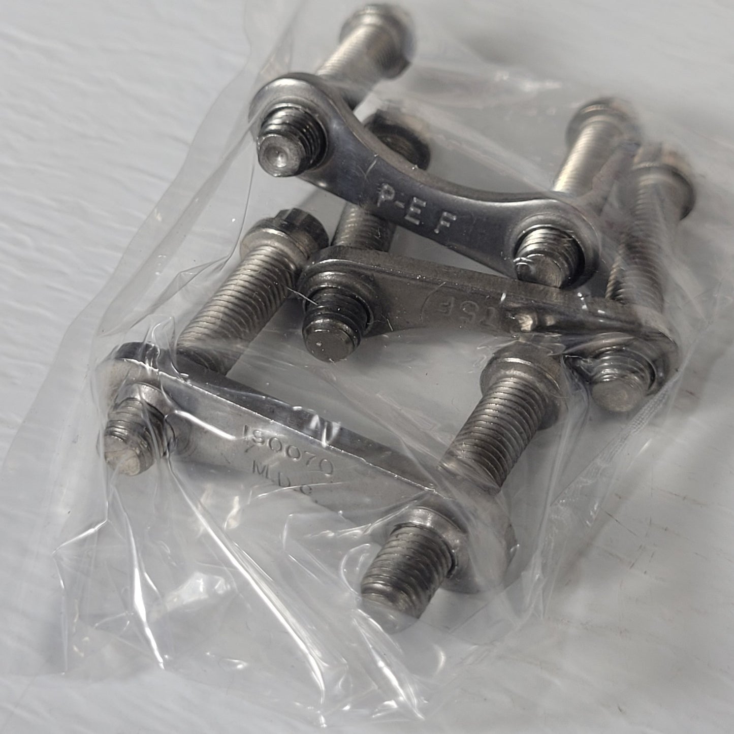 DN35CF 2.75" Conflat Hardware Kit 6 Bolts with Nuts 1.5" High Vacuum SS