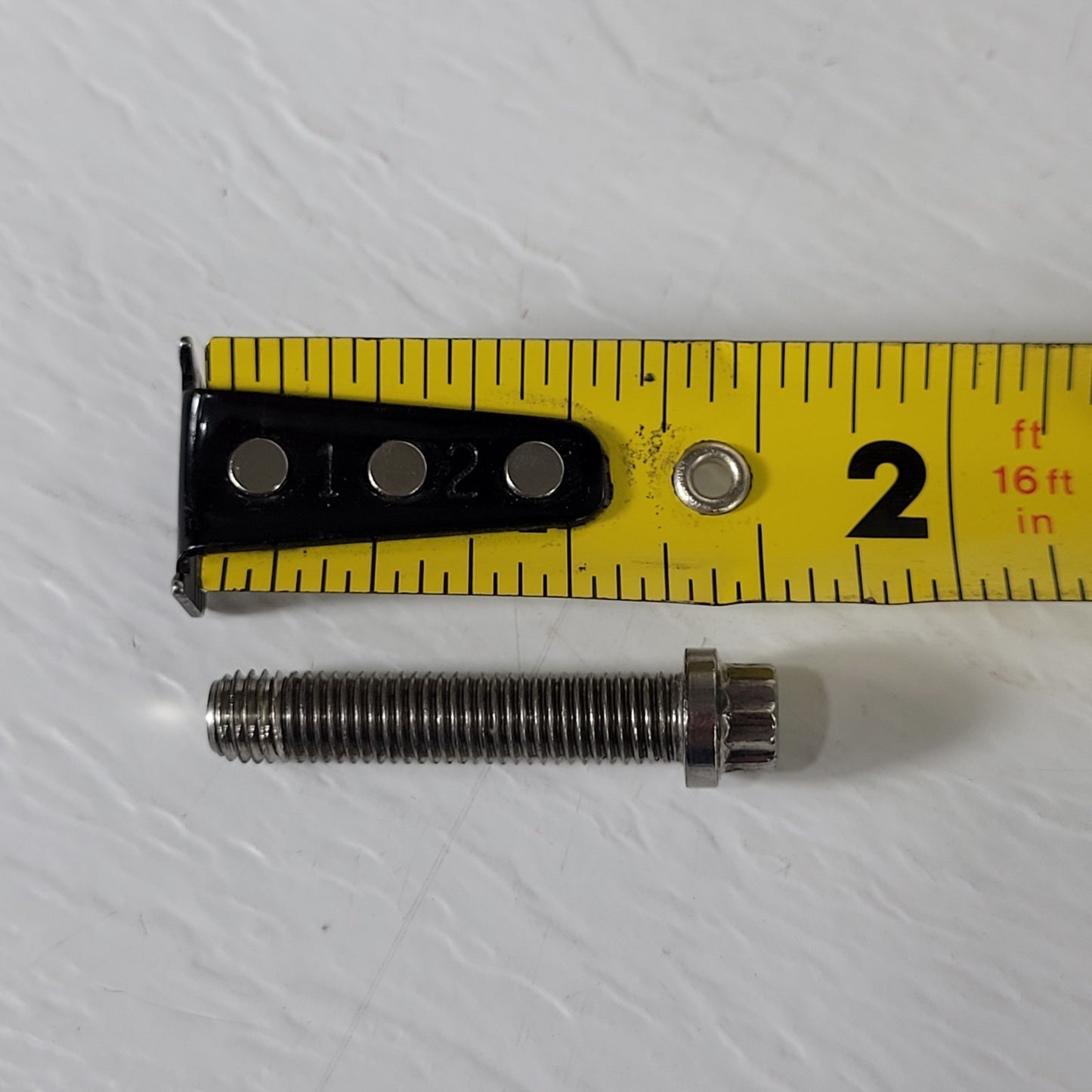 DN35CF 2.75" CF Hardware 1.5" Conflat Bolts Kit Bag of 6, 1/4" High Vacuum SS