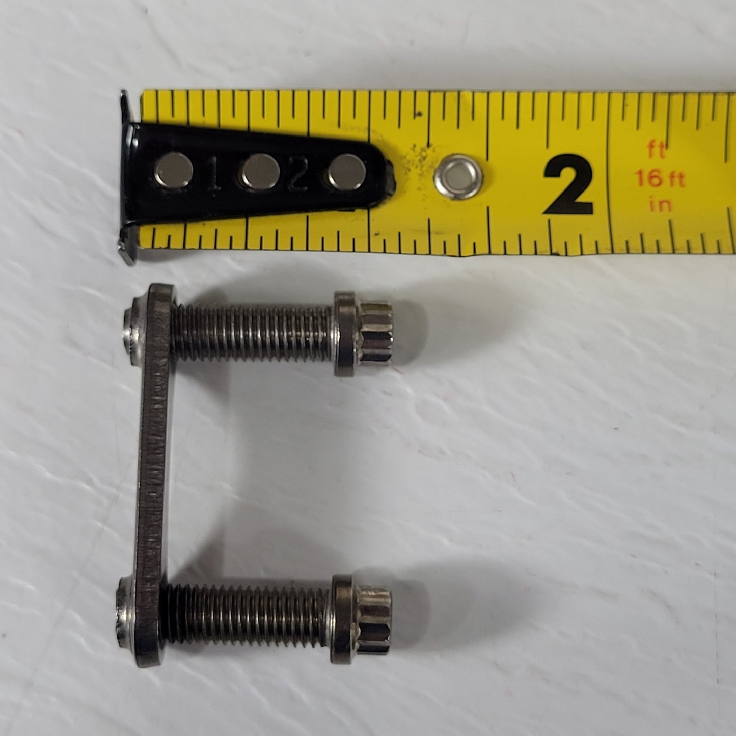 DN35CF 2.75" Conflat Hardware Kit 6 Blots with Nuts 1.5" Long High Vacuum SS
