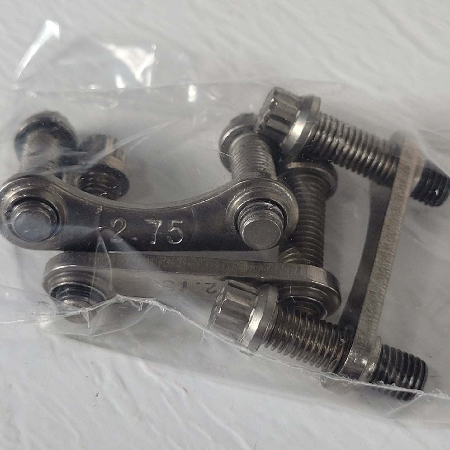 DN35CF 2.75" Conflat Hardware Kit 6 Blots with Nuts 1.5" Long High Vacuum SS