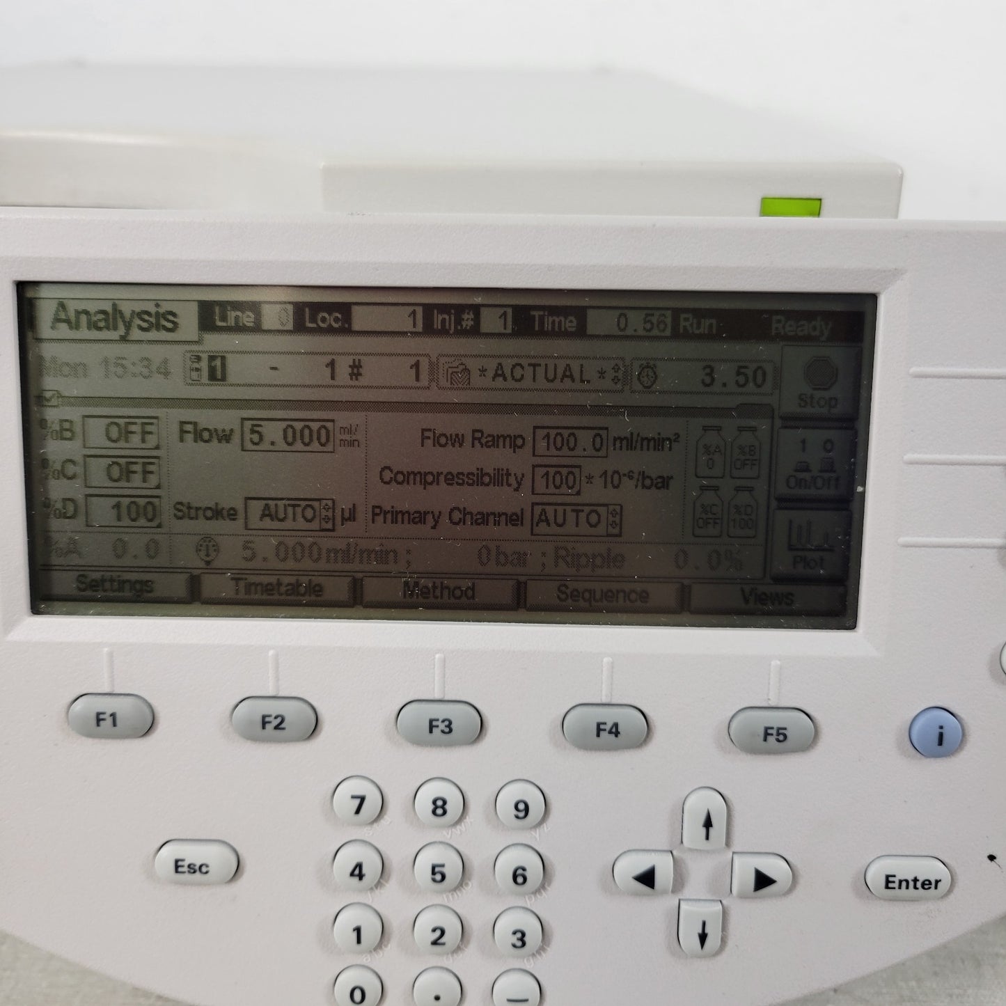 TESTED WORKS HP Hewlett Packard G1311A Quat Pump HPLC Quaternary 1100 Agilent