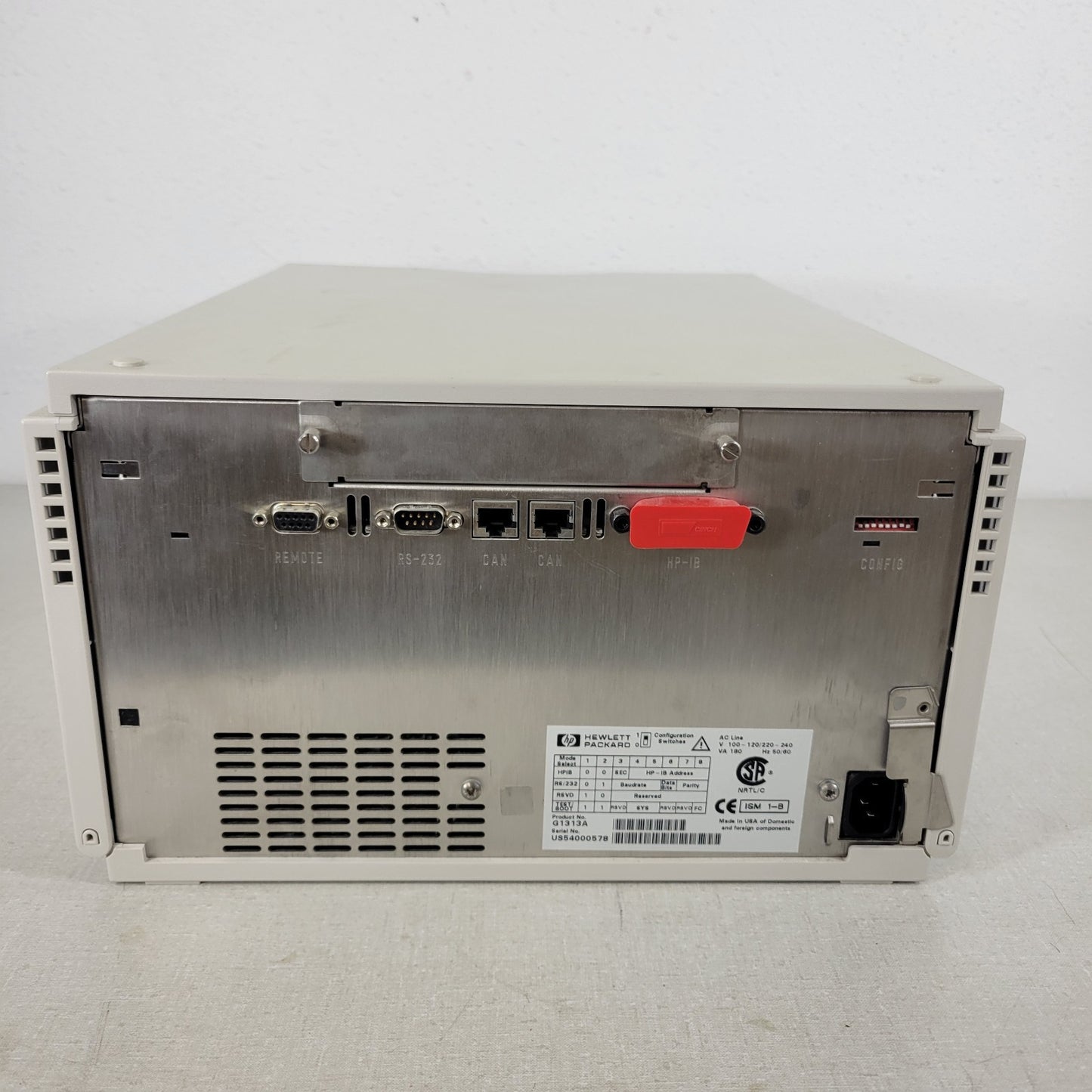 TESTED WORKS HP Hewlett Packard G1313A Vial Autosampler ALS Sampler HPLC 1100