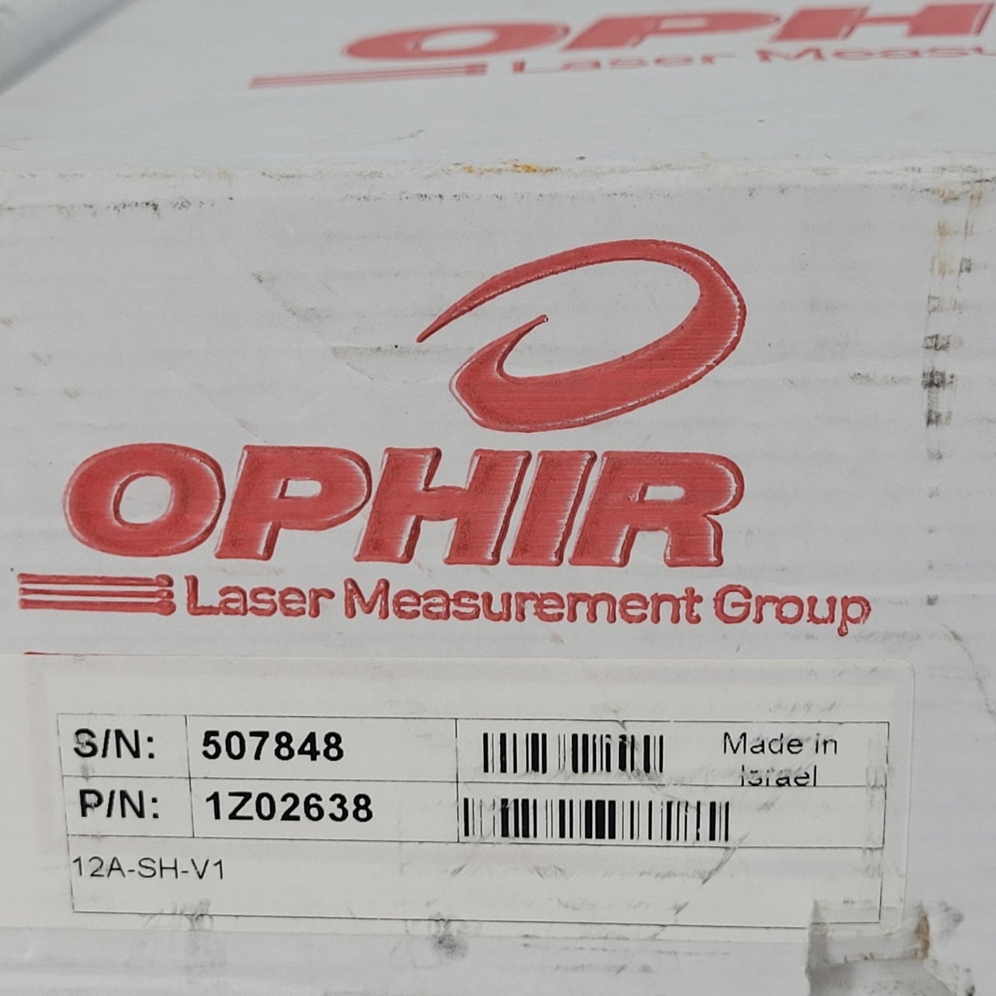 TESTED WORKS Ophir Orion/TH Handheld Laser Power Meter with 12A-SH-V1 Sensor