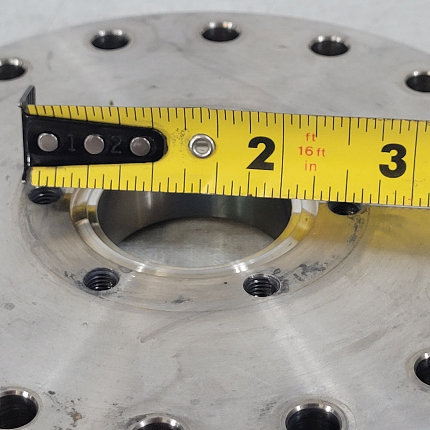 MDC 6" DN100CF Conflat To 2.75" CF DN35CF Zero-Length Adapter Flange High Vacuum