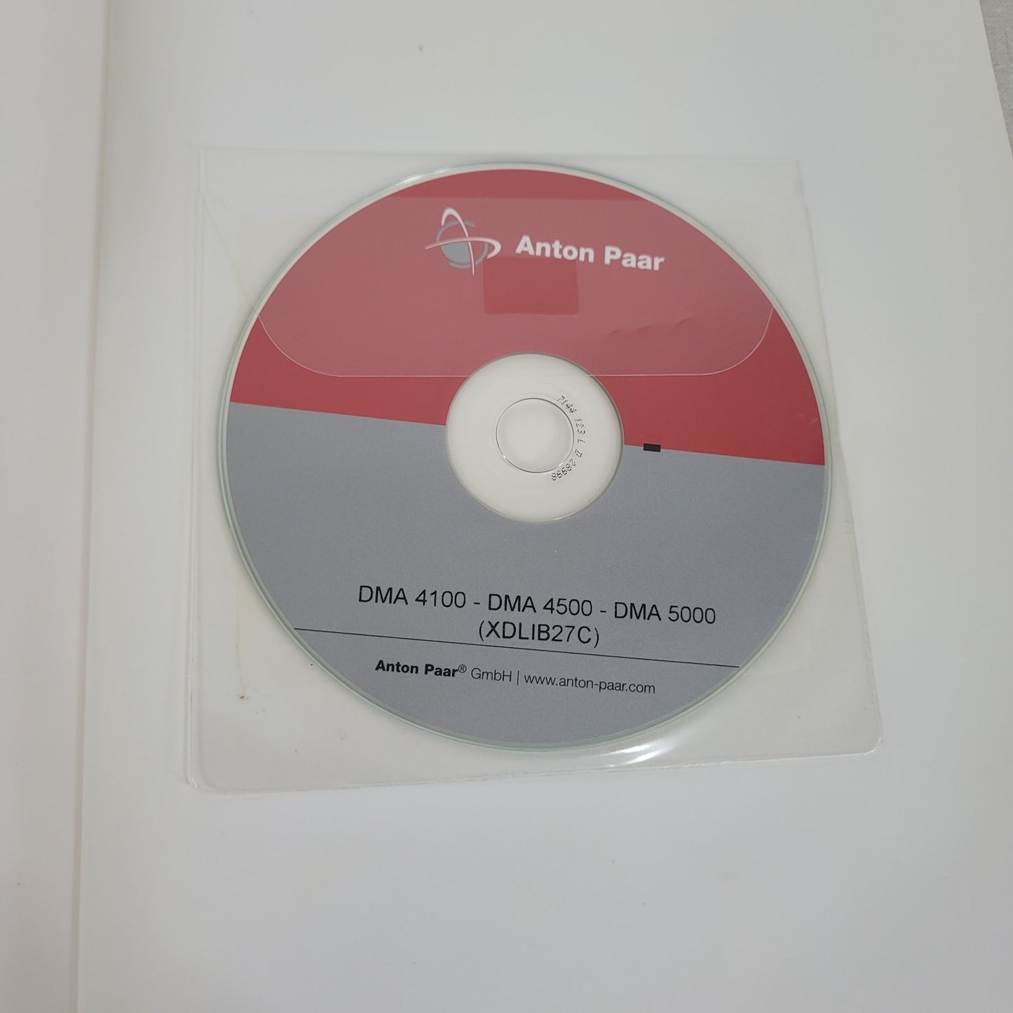 Anton Paar DMA-4500 Digital Liquid Density Meter Oscillating w/ Manual, CD