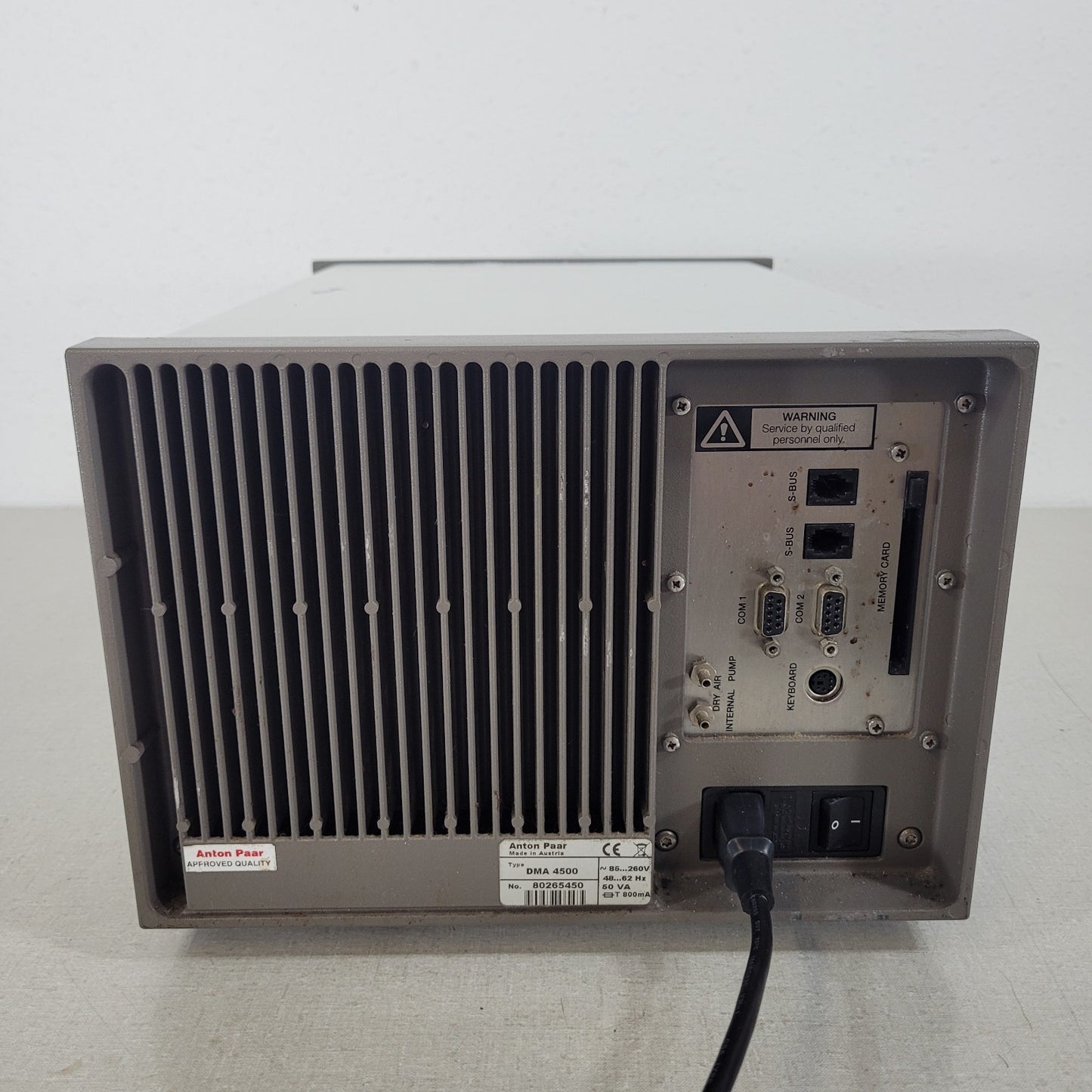 Anton Paar DMA-4500 Digital Liquid Density Meter Oscillating w/ Manual, CD