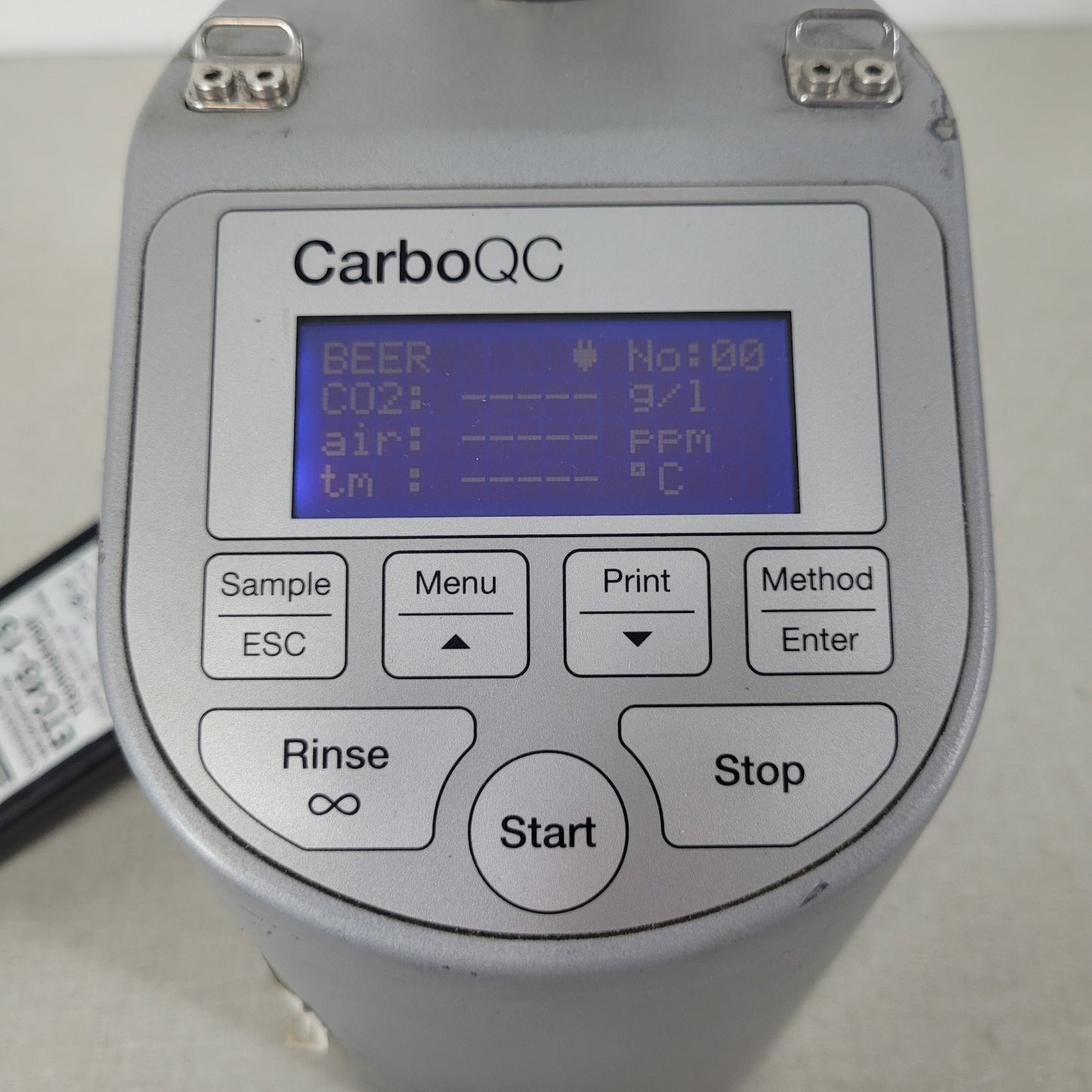 Anton Paar CarboQC Dissolved CO2 Meter & PFD Filling Sample Device w/ Manuals