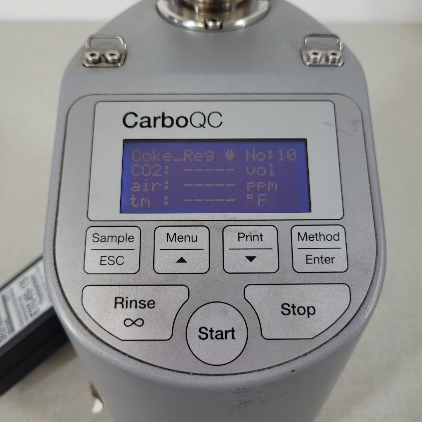 Anton Paar CarboQC Dissolved CO2 Meter & PFD Filling Sample Device w/ Manuals