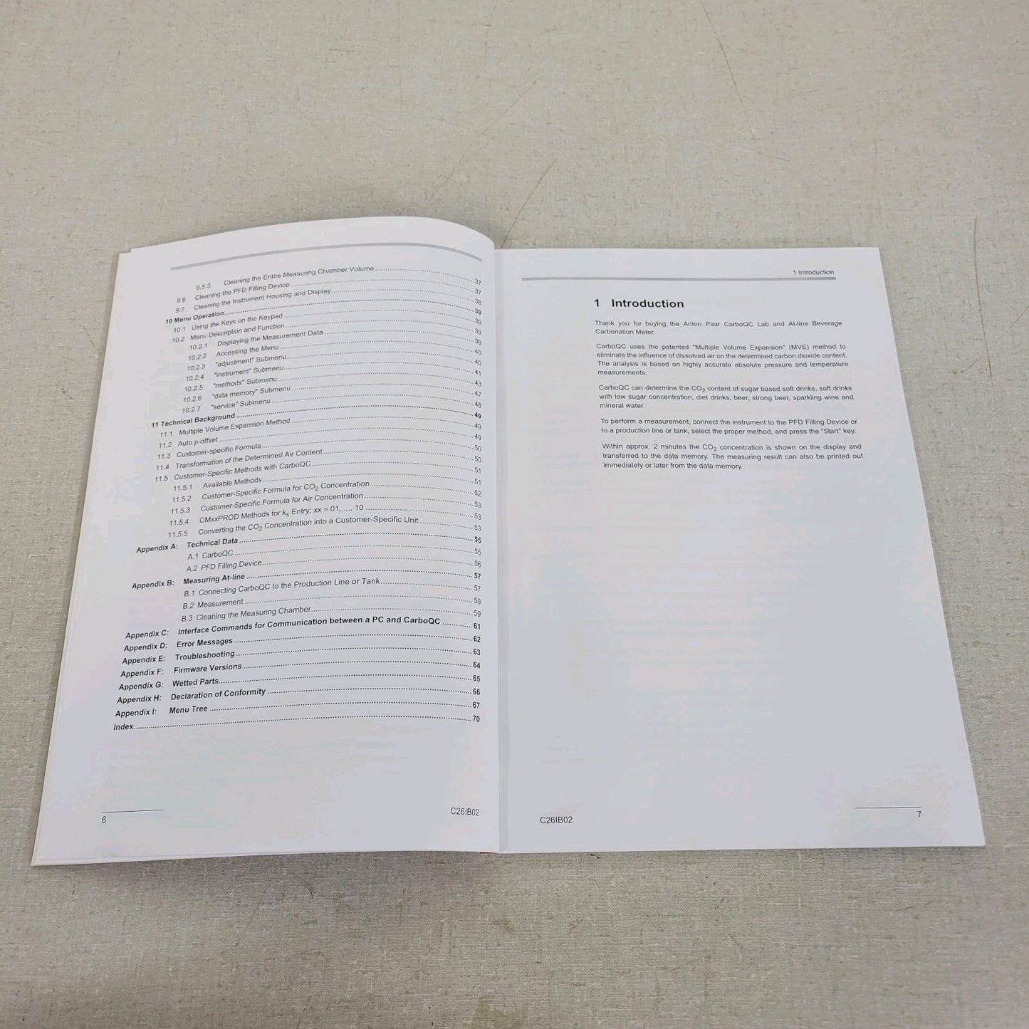 Anton Paar CarboQC Instruction Manual Lab and At-line Beverage Carbonation Meter