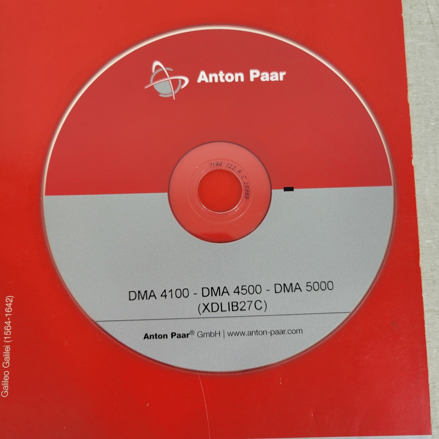 Anton Paar DMA-4100 4500 5000 Density Meter Instruction Manual, Software Disk CD