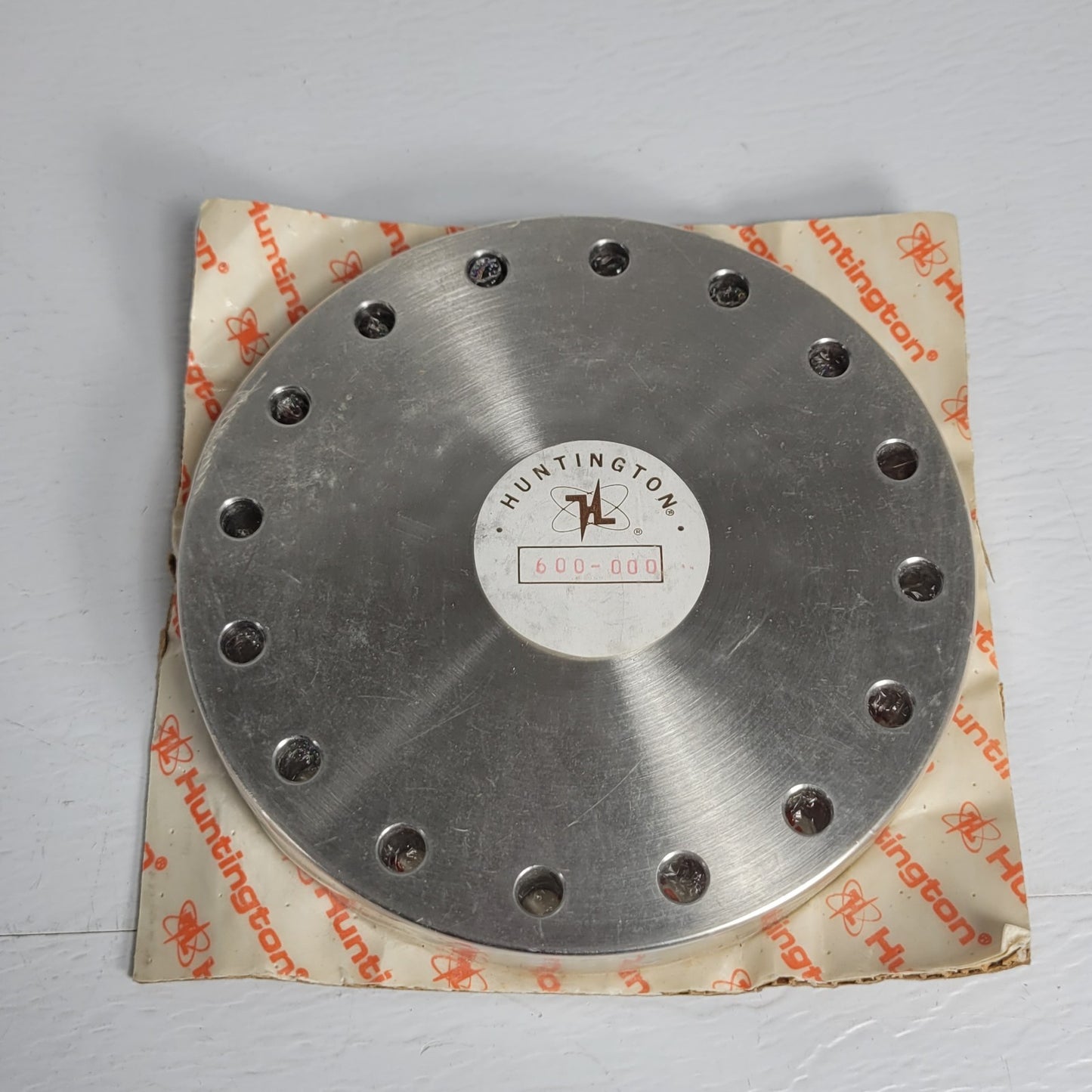 Huntington 600-000 DN100CF 6" CF Conflat UHV High Vacuum Stainless Steel Flange