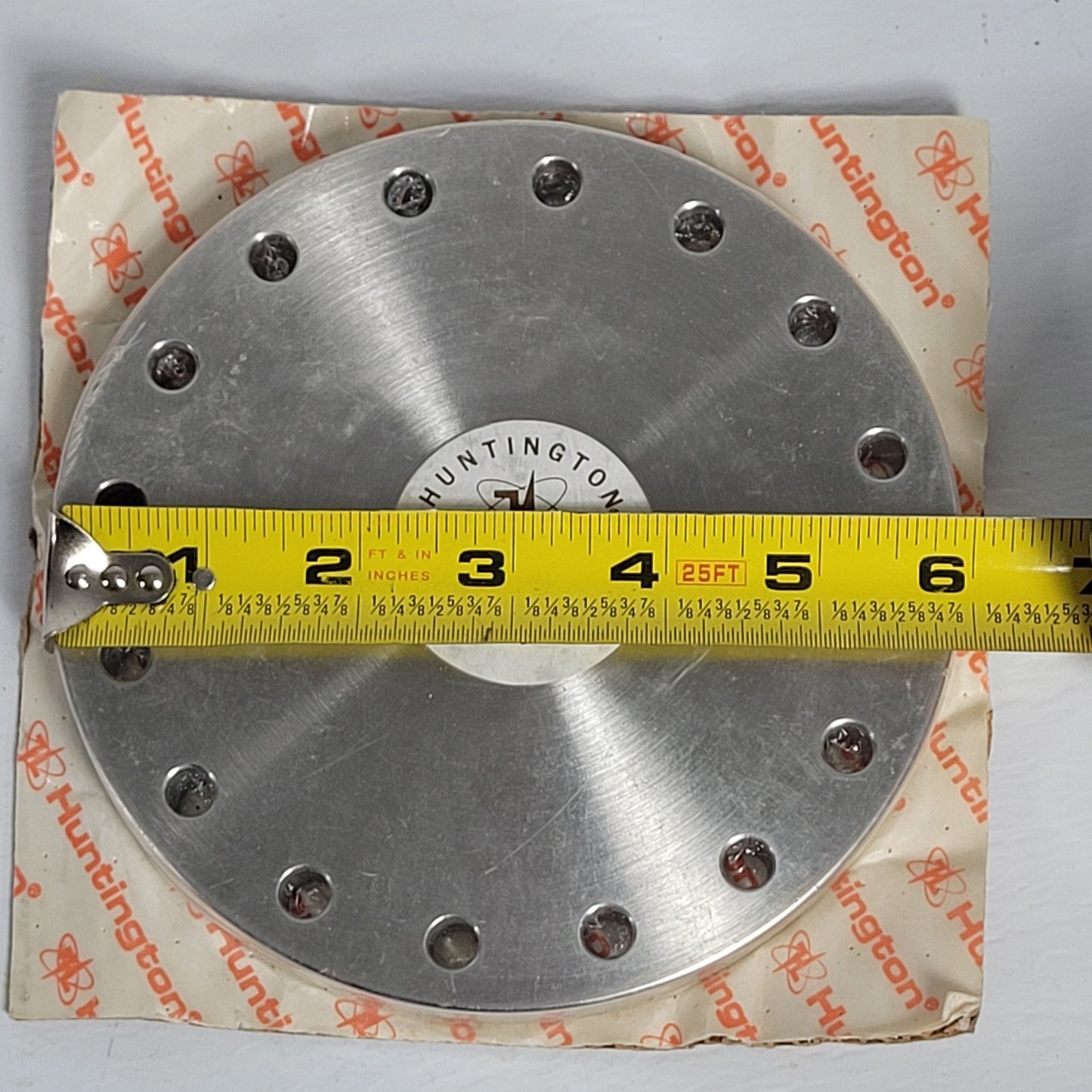 Huntington 600-000 DN100CF 6" CF Conflat UHV High Vacuum Stainless Steel Flange