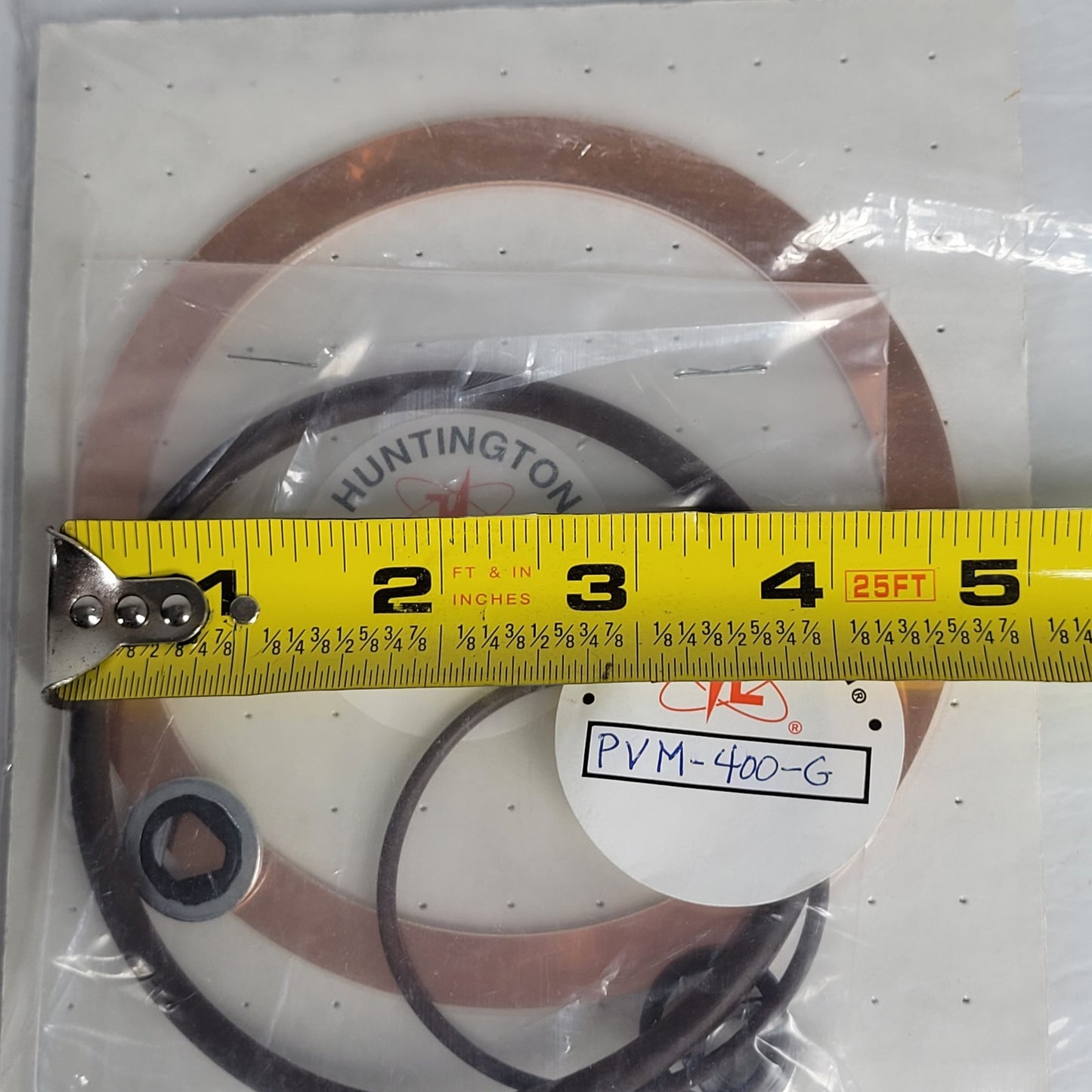 Huntington PVM-400-G O-Ring Gasket Kit High Vacuum Flange Seal 6" DN100CF CF