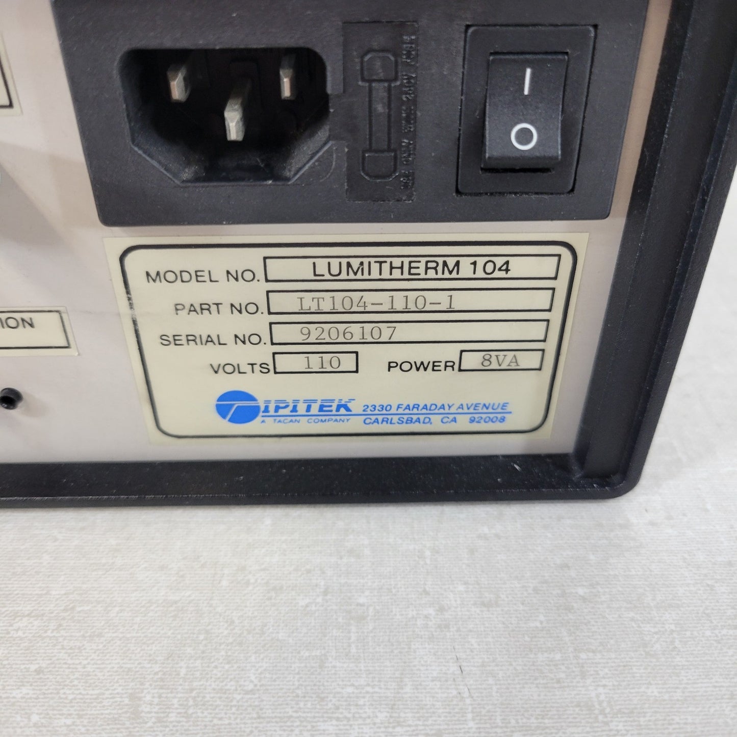 IPITEK Lumitherm 104 LT104-110-1 Four Channel High Precision Thermometer 0.001°C