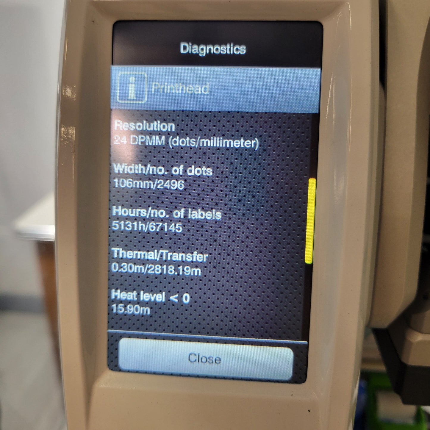 TESTED WORKS Nautilus TubePro LC100i Thermal Transfer Vial Tube Label Printer