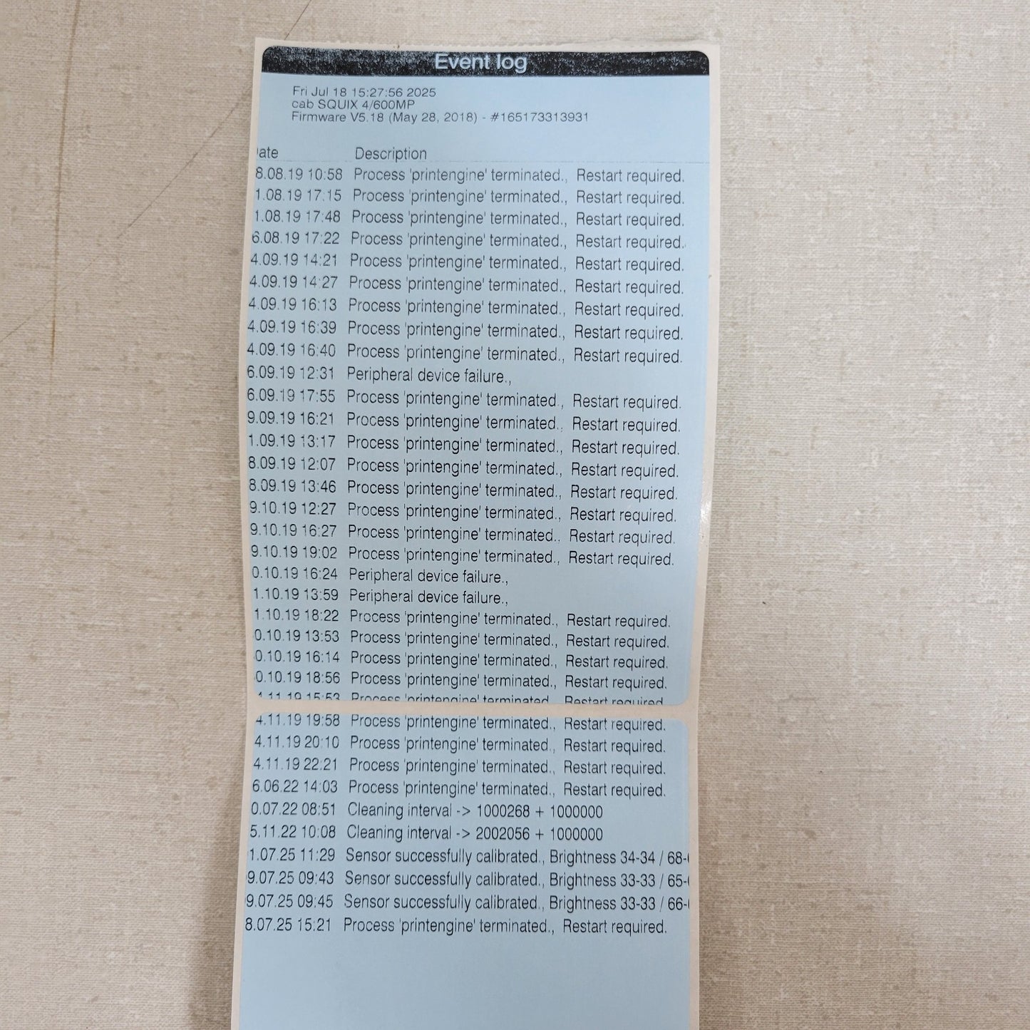 TESTED WORKS Nautilus TubePro LC100i Thermal Transfer Vial Tube Label Printer