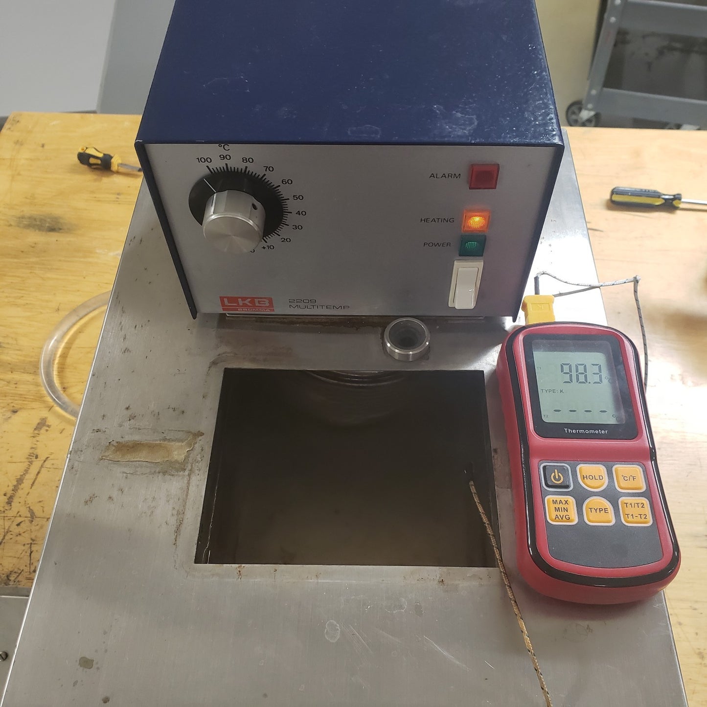 Tested LKB Bromma 2209 Multitemp Refrigerating Circulating Water Bath 90 00 2943