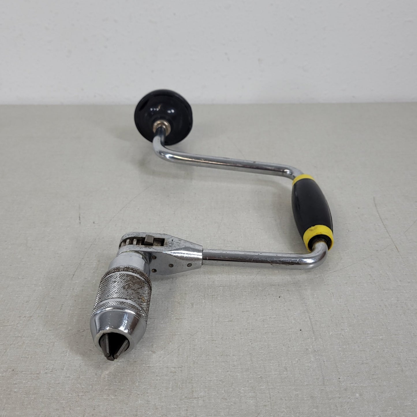 FOR PARS Great Neck BR10 14" Sweep Yellow Ratcheting Bit Brace Hand Drill