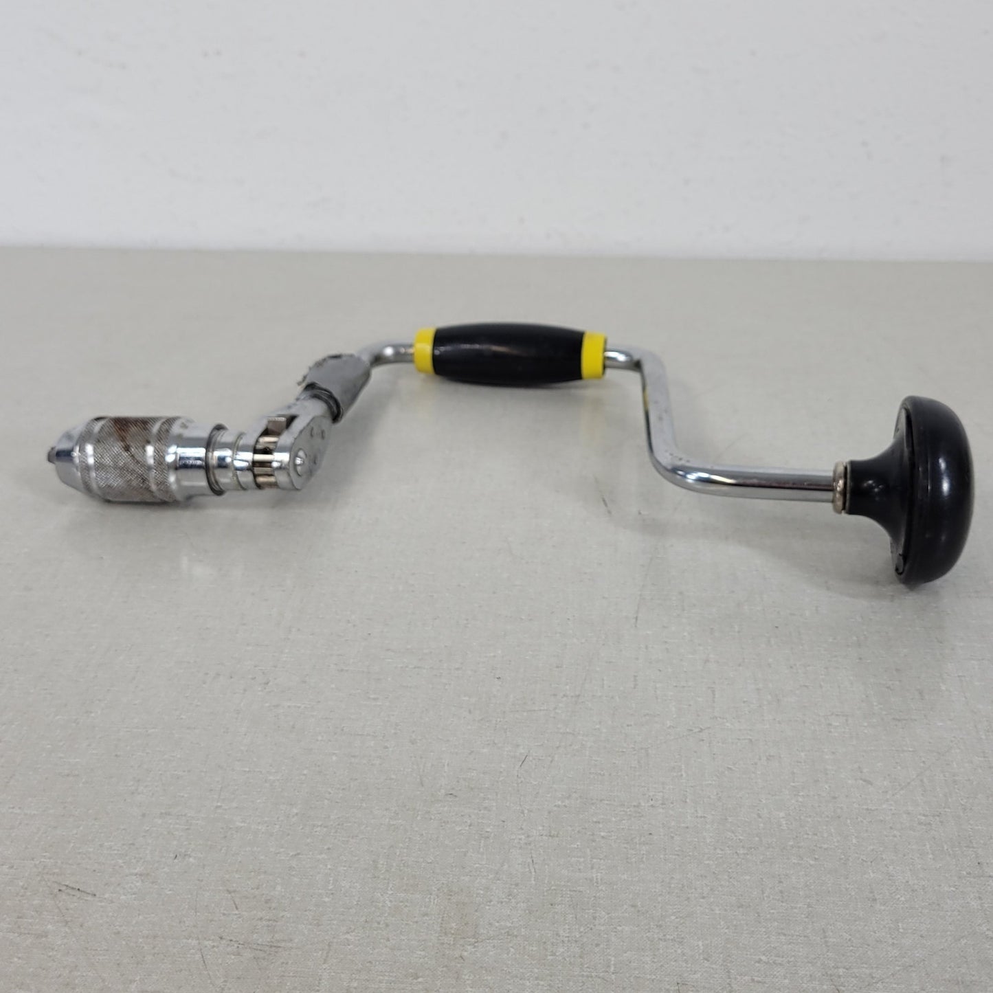 FOR PARS Great Neck BR10 14" Sweep Yellow Ratcheting Bit Brace Hand Drill