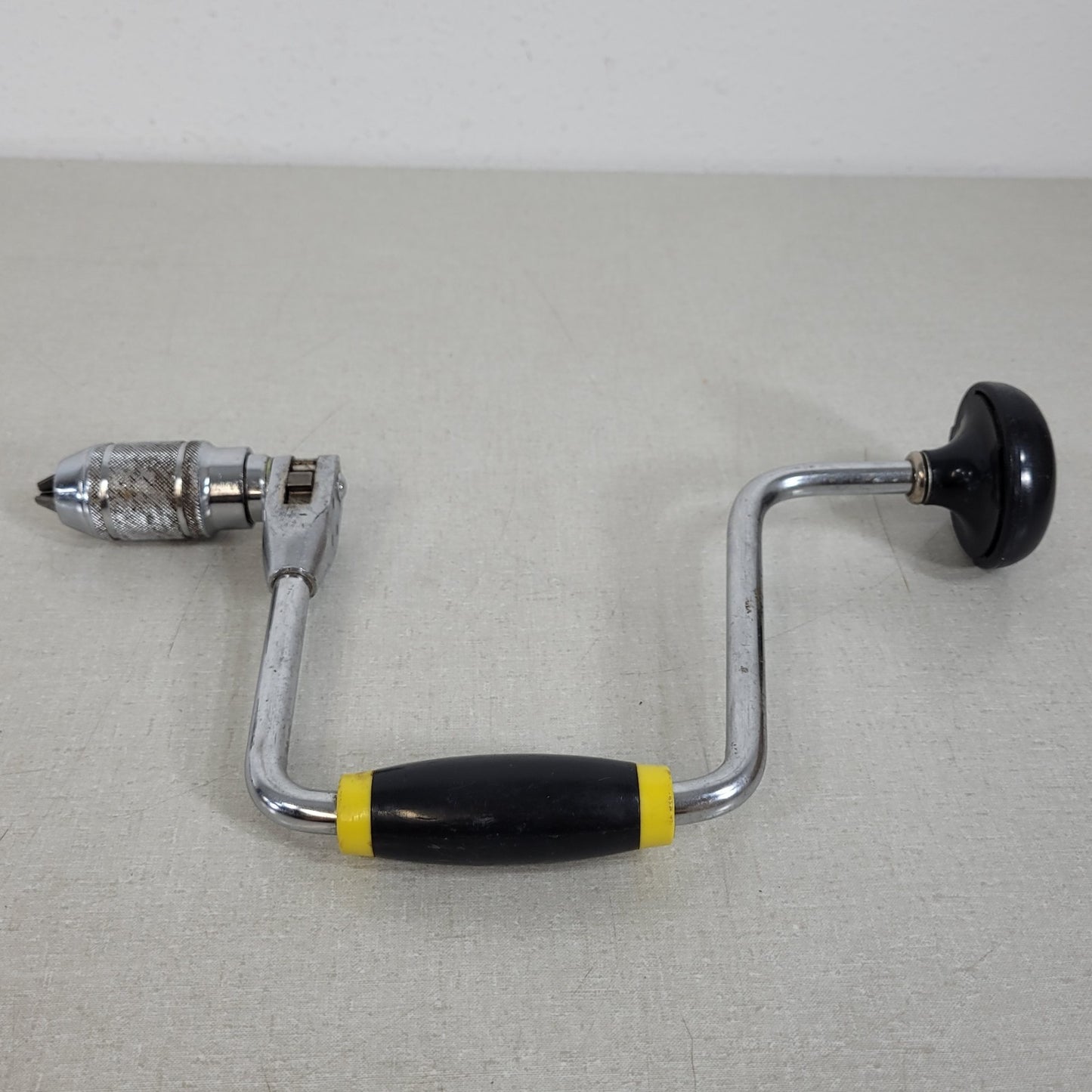 FOR PARS Great Neck BR10 14" Sweep Yellow Ratcheting Bit Brace Hand Drill