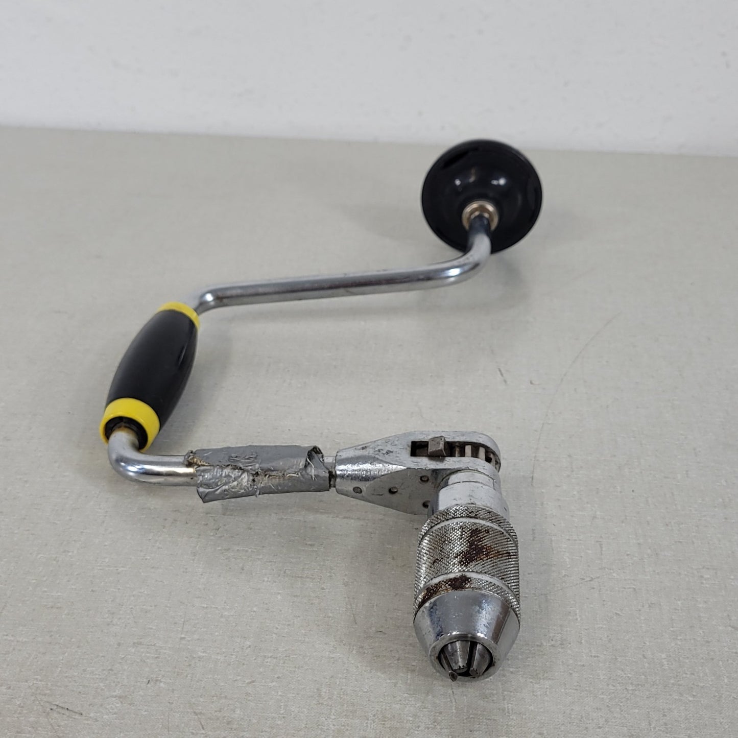 FOR PARS Great Neck BR10 14" Sweep Yellow Ratcheting Bit Brace Hand Drill