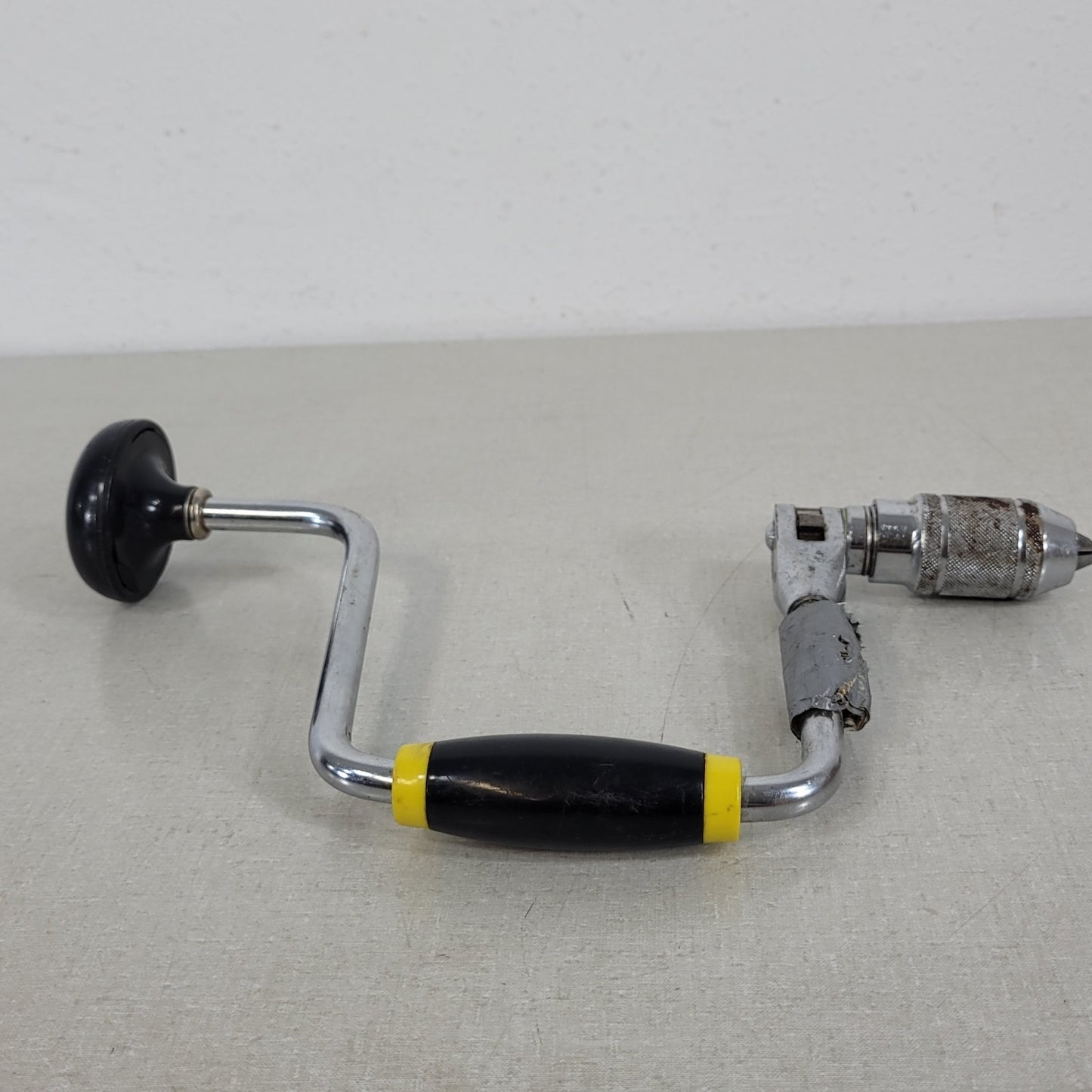 FOR PARS Great Neck BR10 14" Sweep Yellow Ratcheting Bit Brace Hand Drill