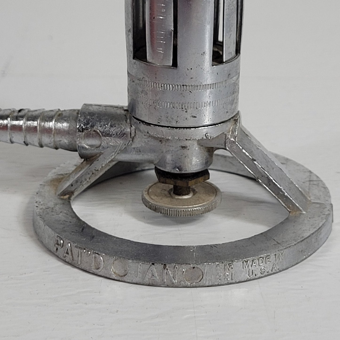 Vintage FISHER Accuflame Lab Bunsen Burner Gas 1201 2 8" Tall 1/4 NPT
