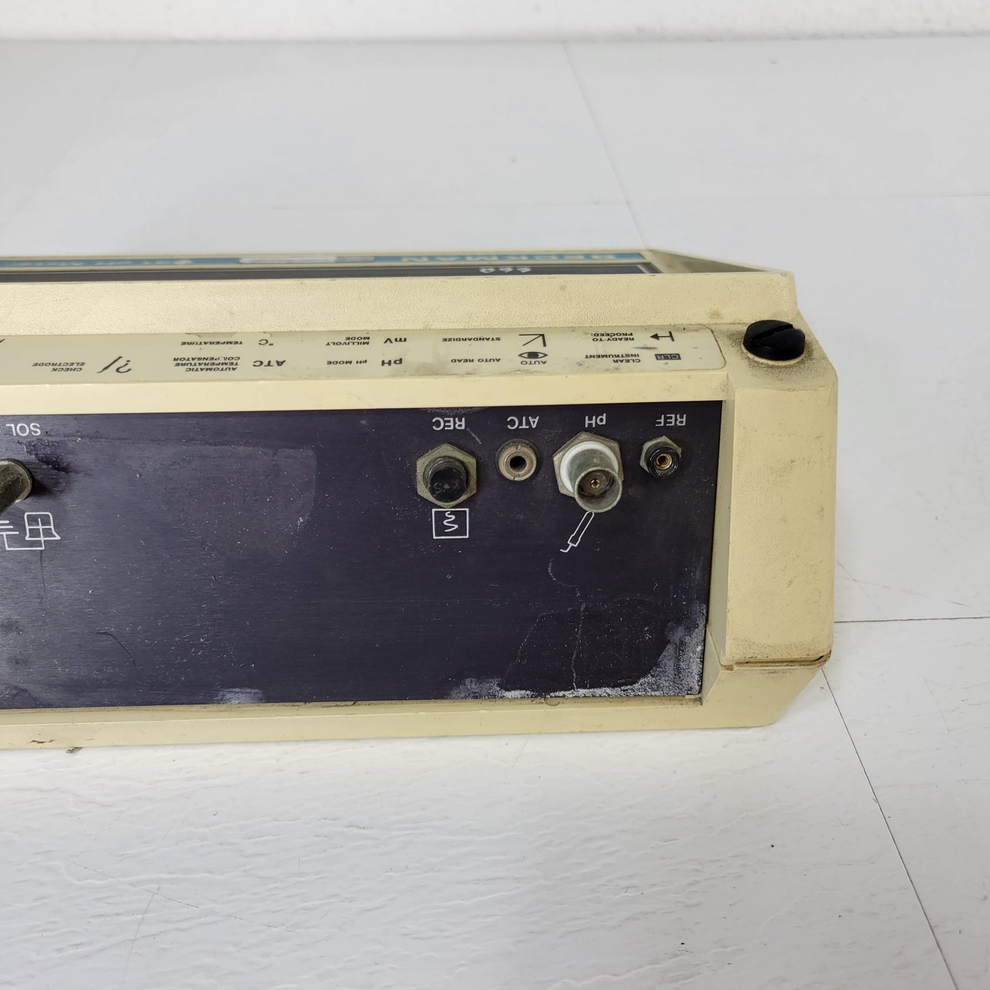 PARTS- Beckman PHI 31 Precision Digital Display pH Meter Battery Powered 9V DC