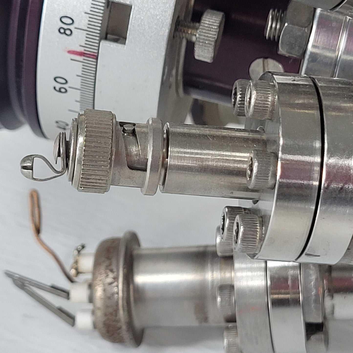 High Vacuum Electrical Physical Feedthrough Flange 6" DN100CF 1.33" CF Flanges