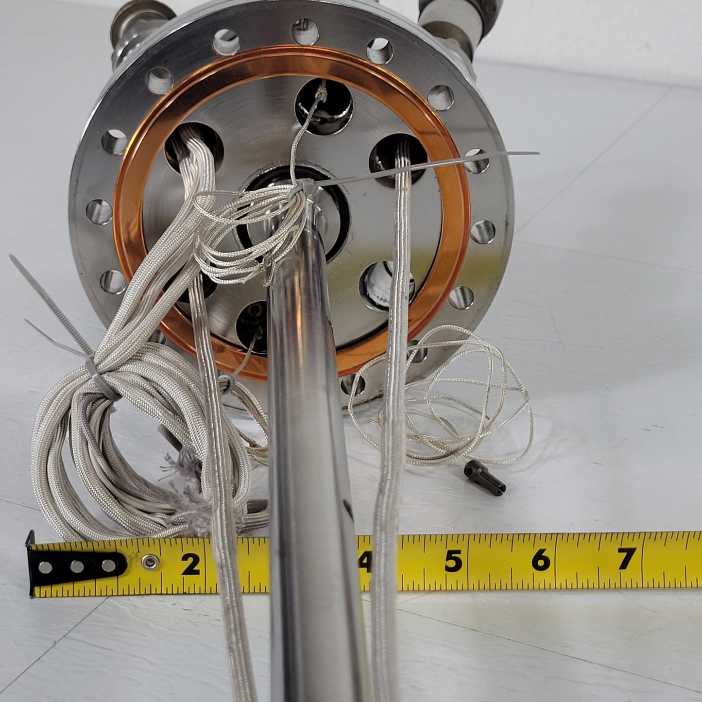 High Vacuum Electrical Physical Feedthrough Flange 6" DN100CF 1.33" CF Flanges