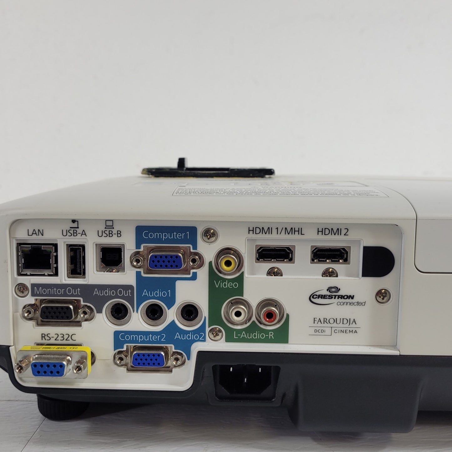Epson PowerLite 1985WU Projector Less Than 2800 Hours 4800 Lumens 1920x1080 HD